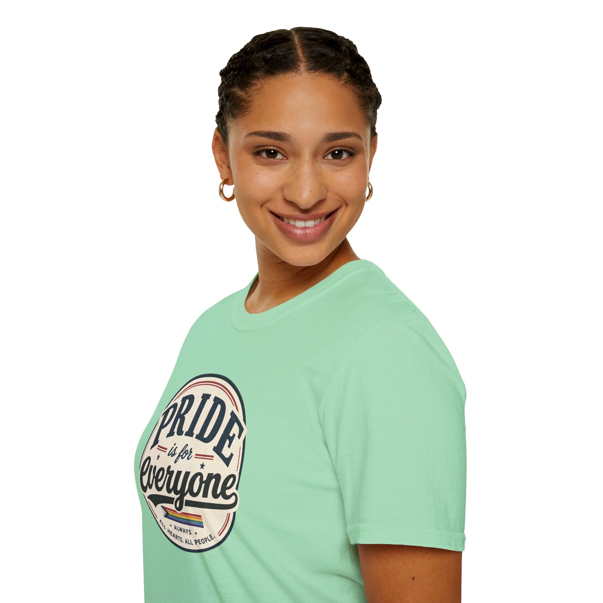 Pride Is for Everyone T-Shirt — Inclusive Retro Pride Tee