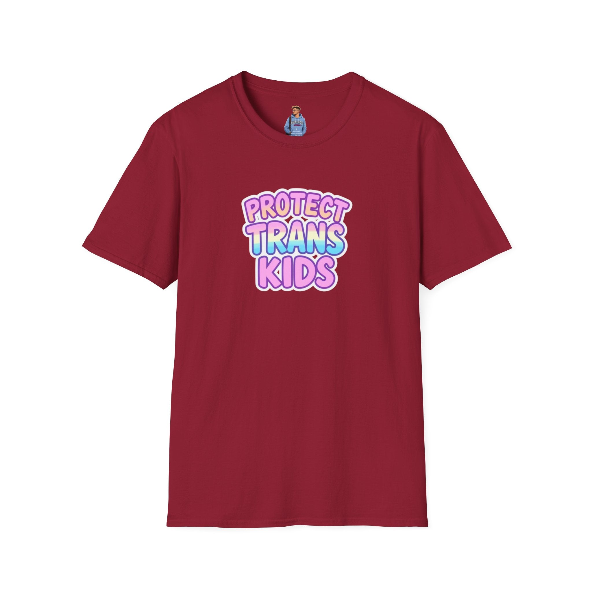 Camiseta unisex Softstyle - Camiseta infantil Protect Trans