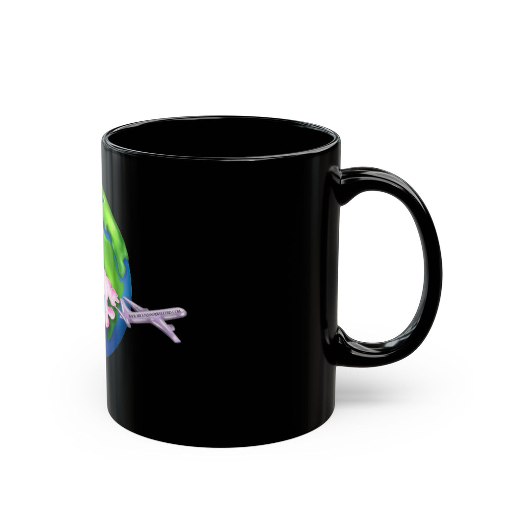 BTTF - Black Trans Travel Fund Black Ceramic Mug 11oz/15oz