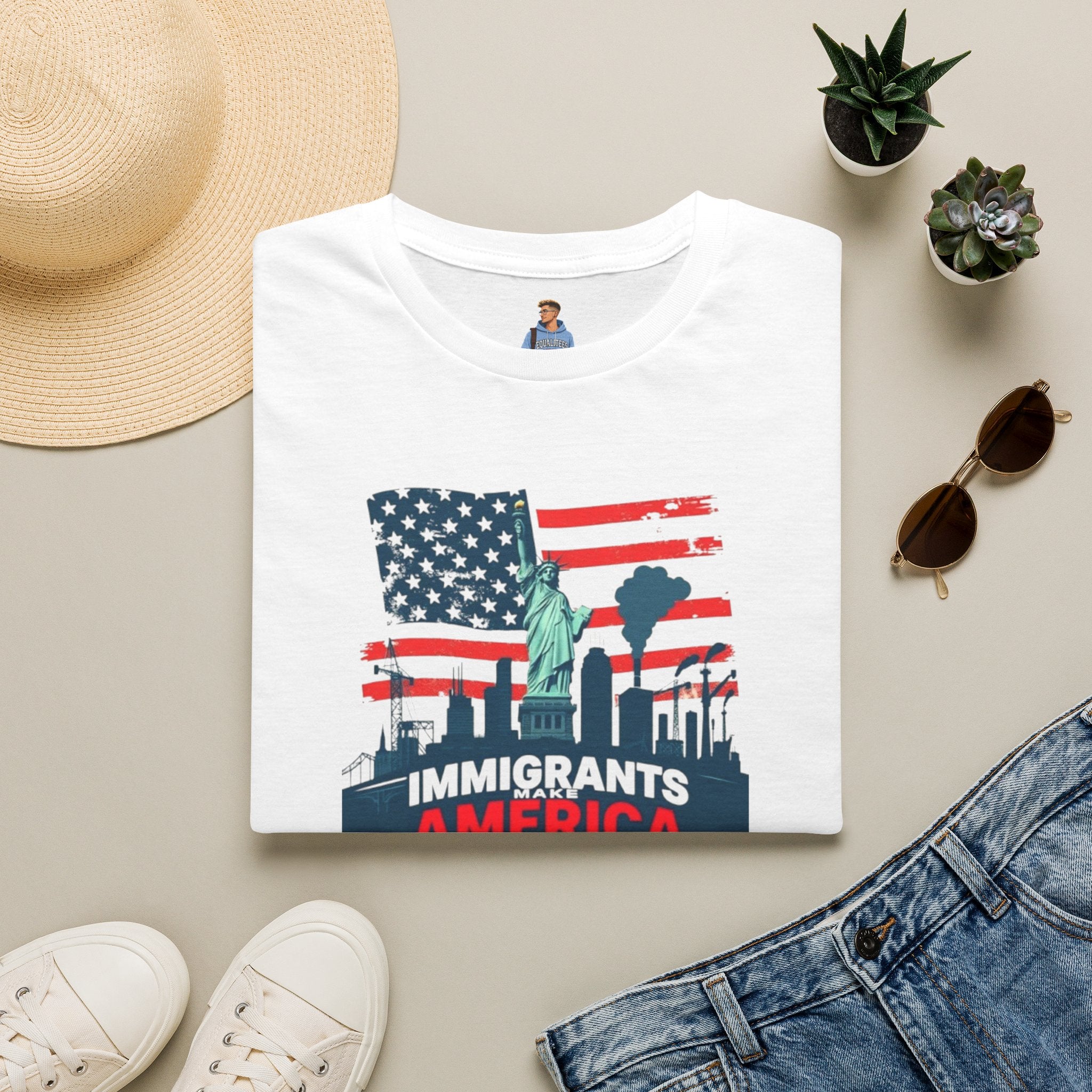 Immigrants Make America Great t-shirt