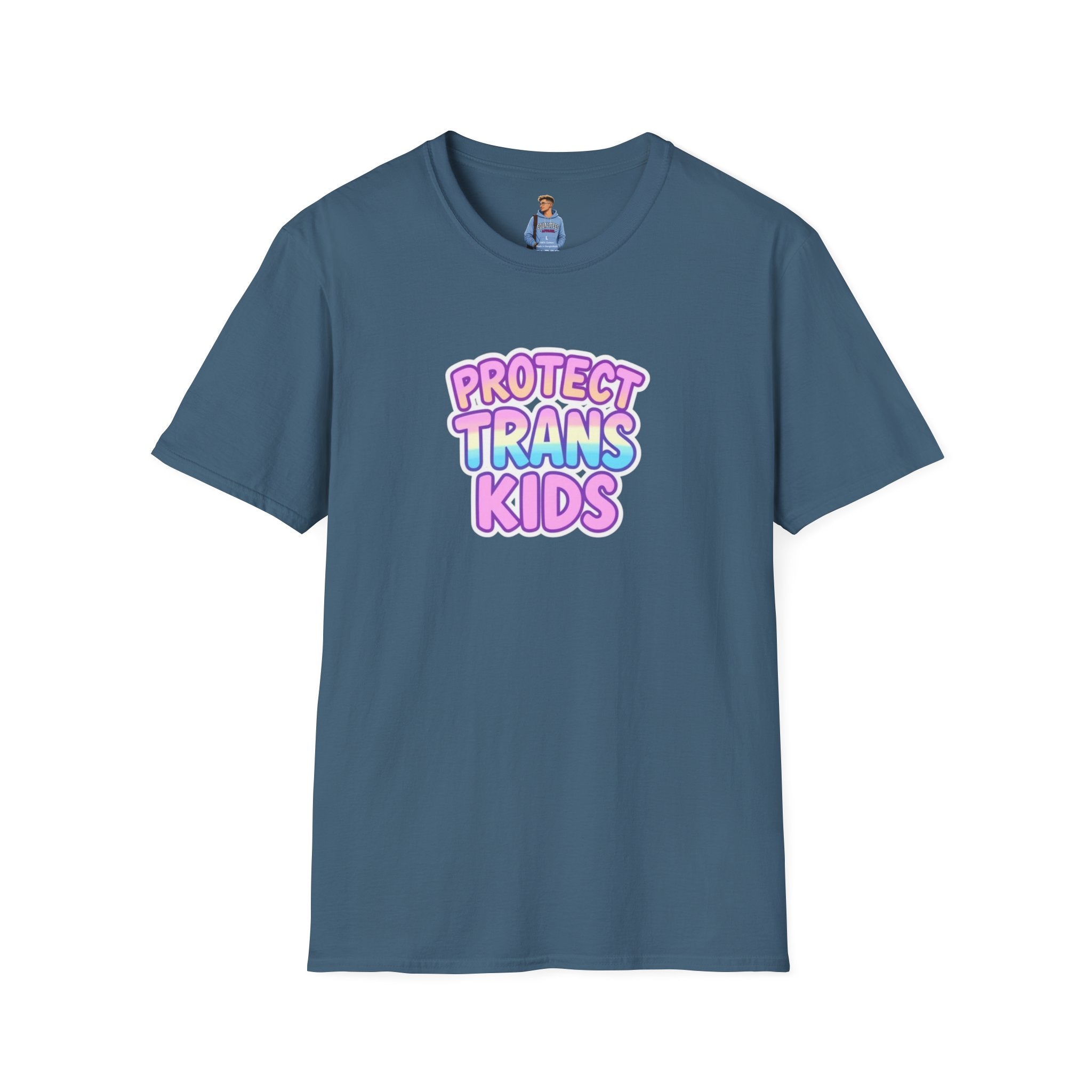 Camiseta unisex Softstyle - Camiseta infantil Protect Trans