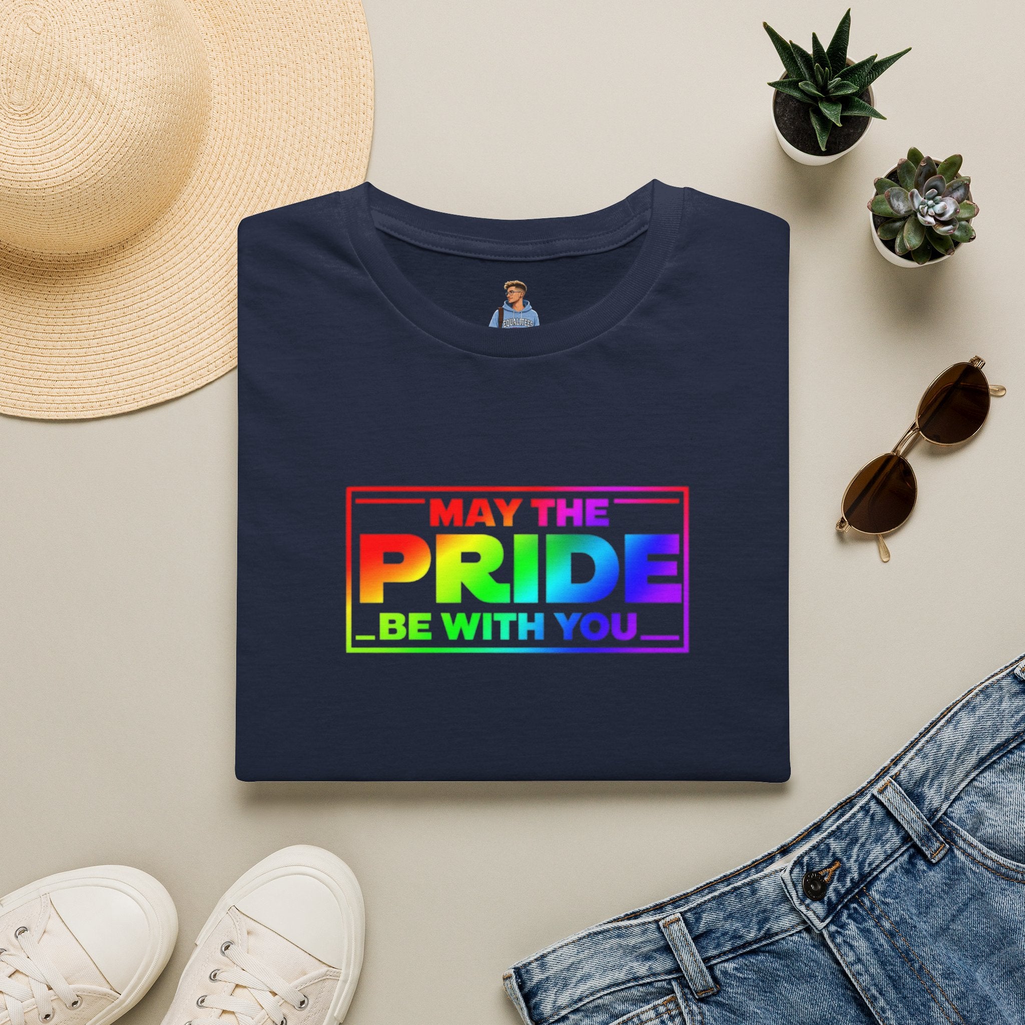 Camiseta gráfica del Orgullo - Que el Orgullo te acompañe - Unisex