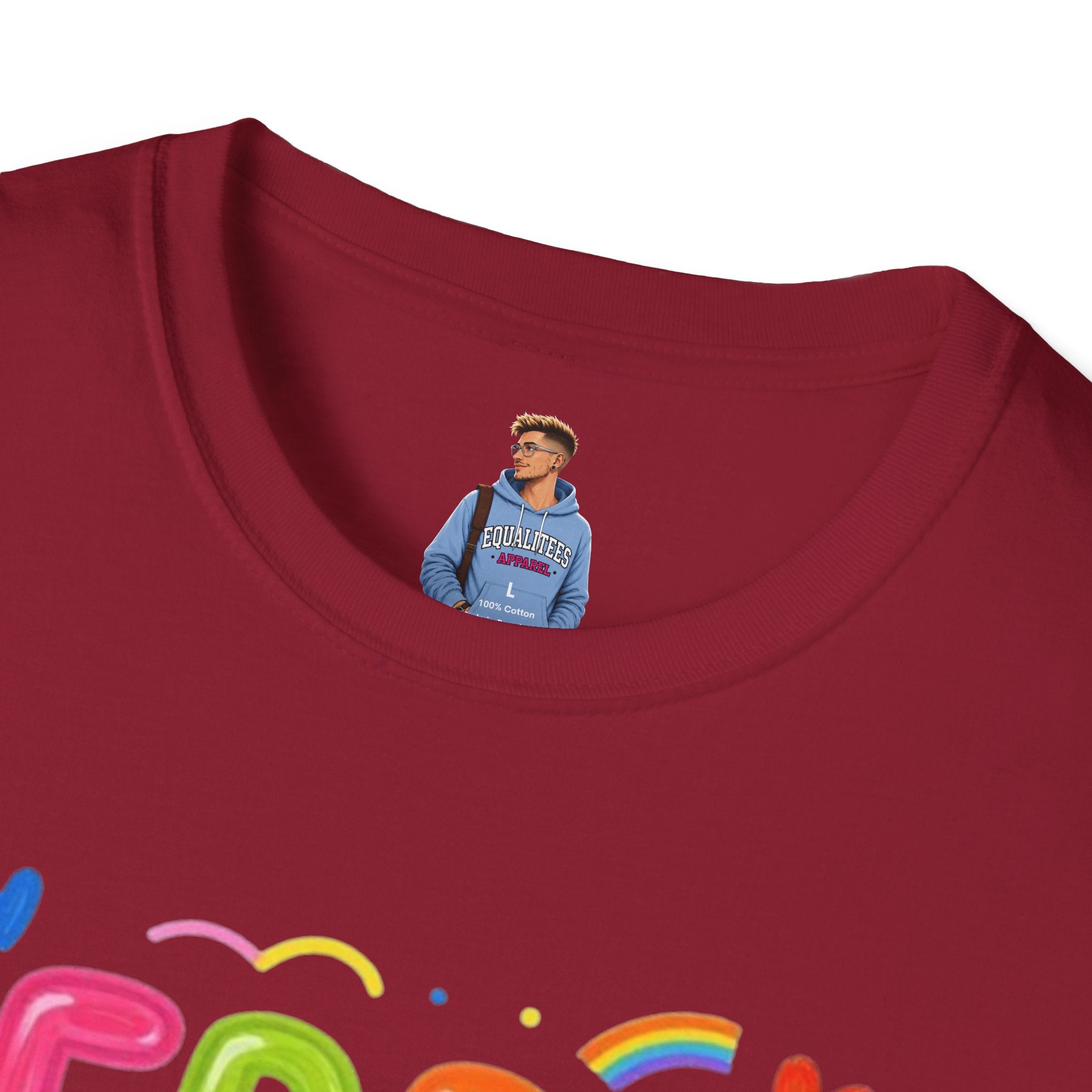 Free Parent Hugs Affirming T-Shirt