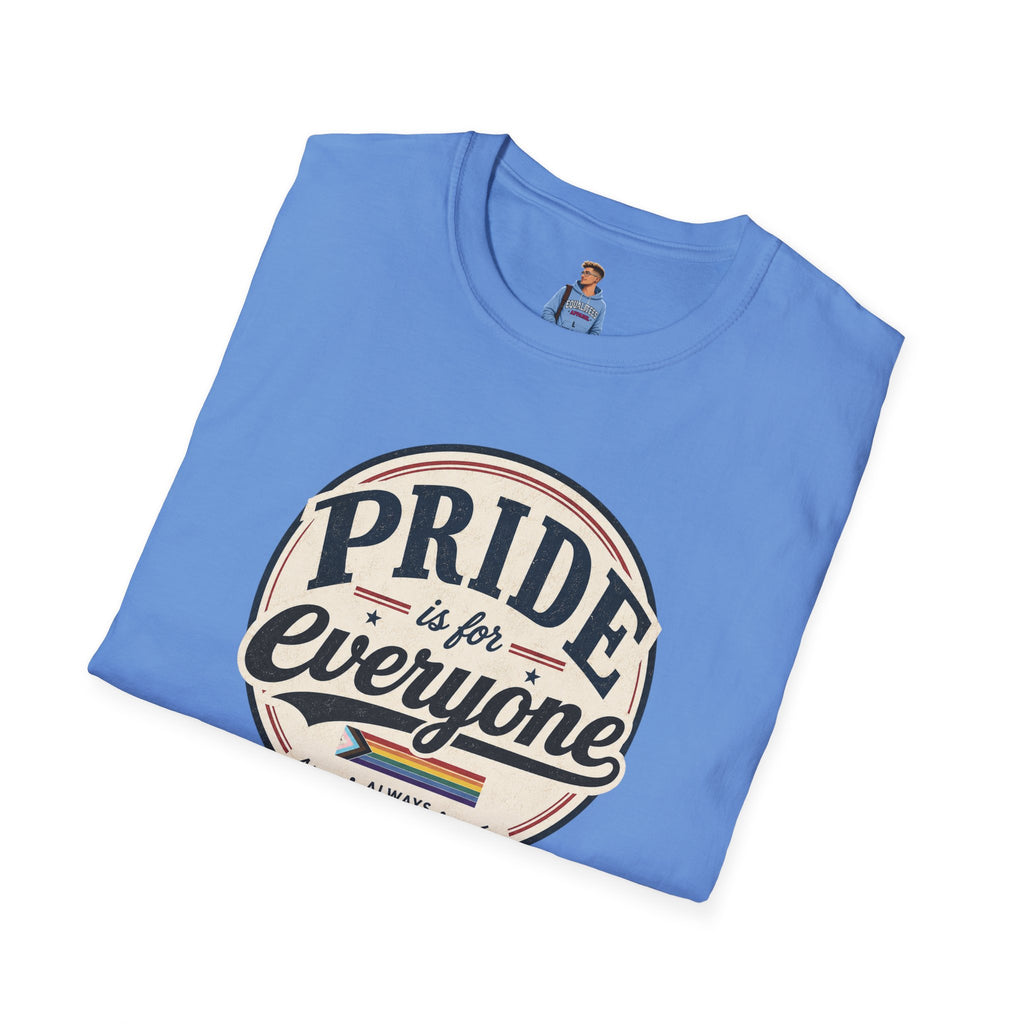 Pride Is for Everyone T-Shirt — Inclusive Retro Pride Tee