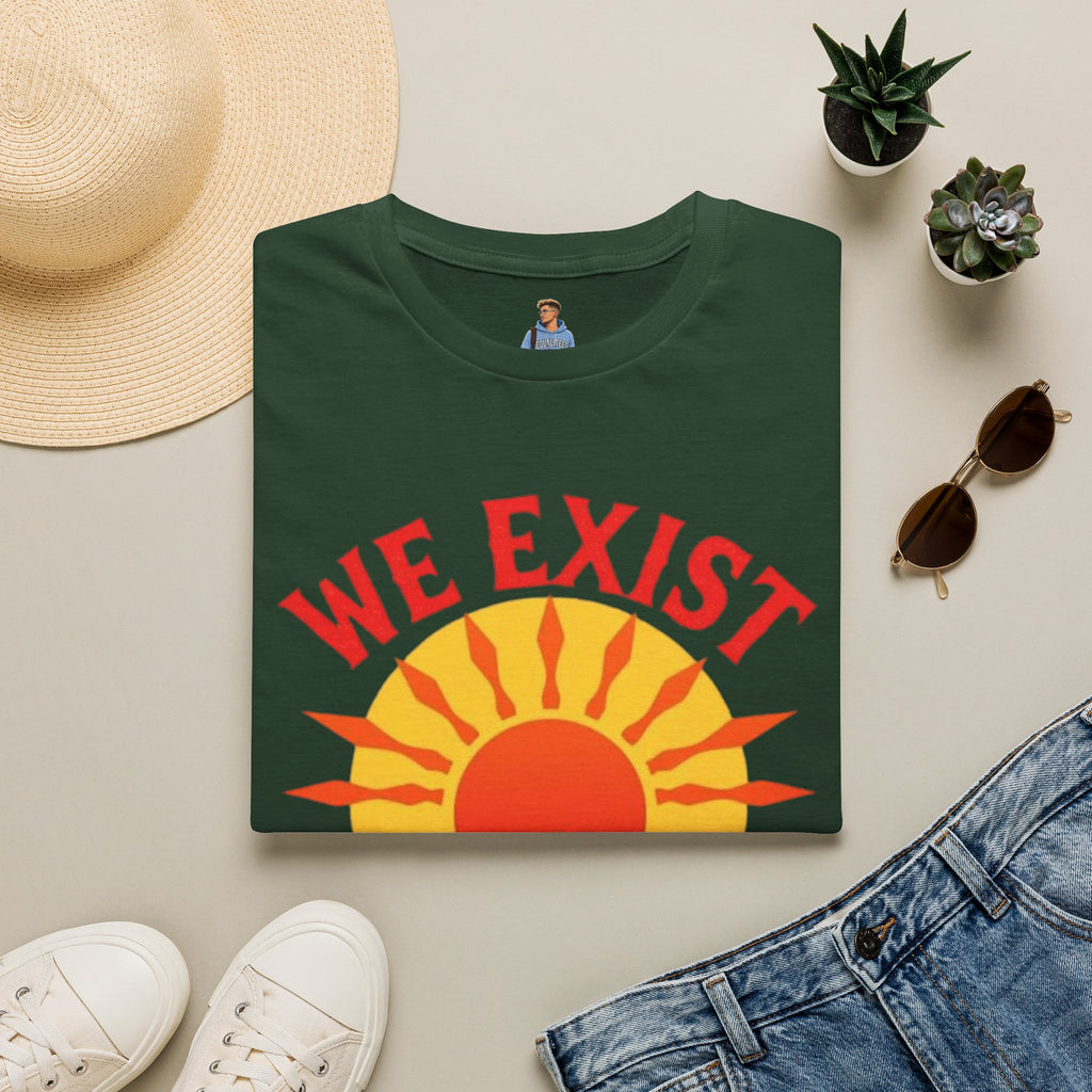 Unisex Softstyle T-Shirt, We Exist We Resist We Rise