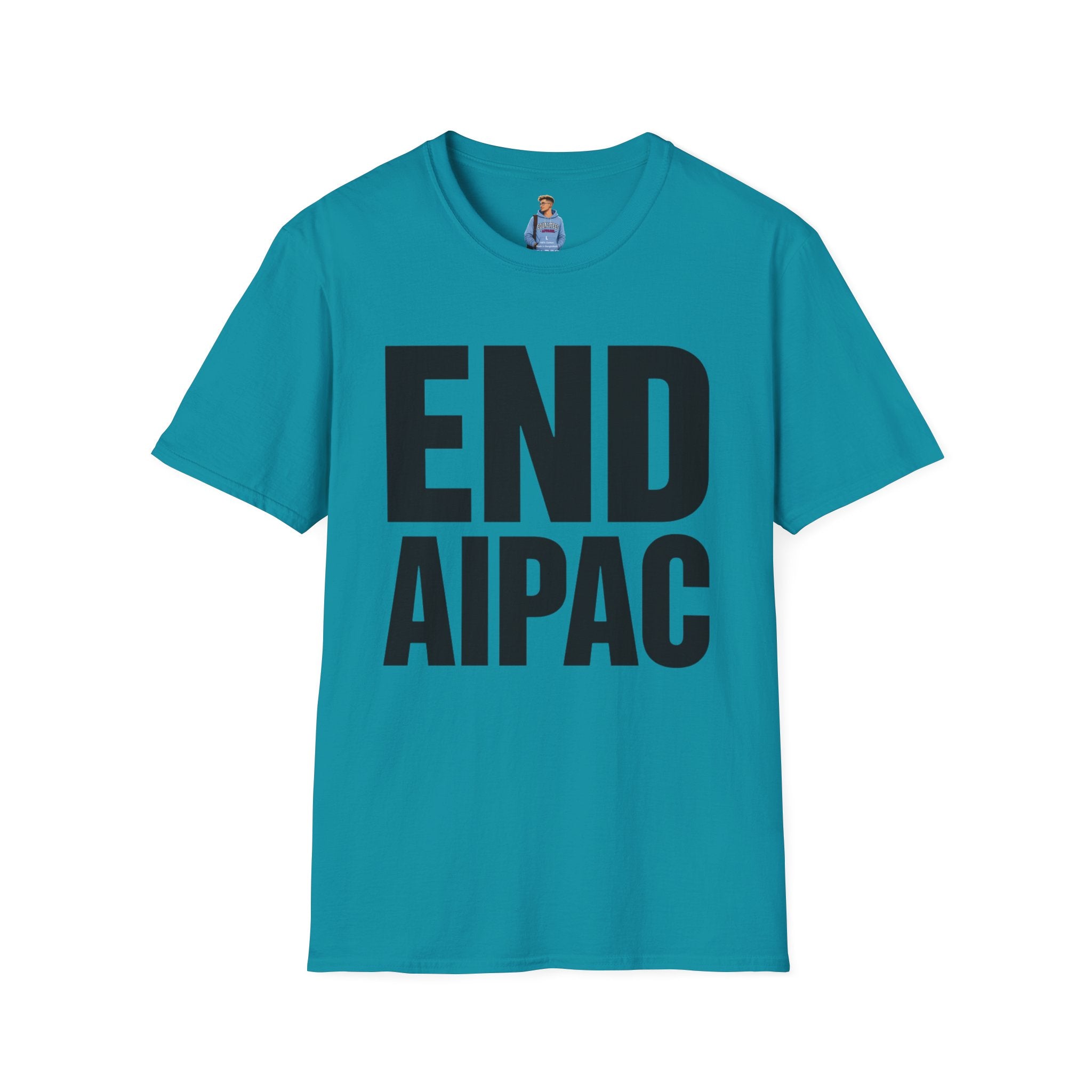 END AIPAC Bold Protest T-Shirt