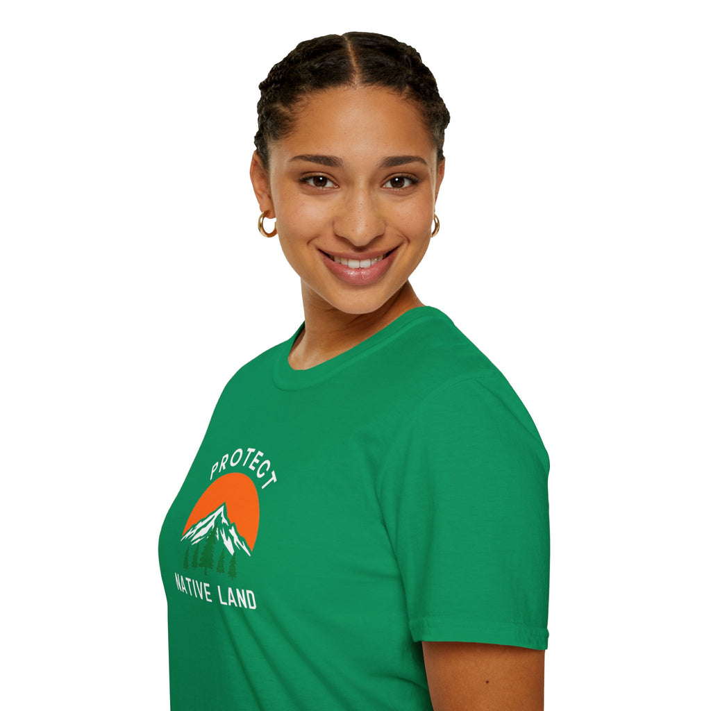 Protect Native Land Softstyle Unisex T-shirt