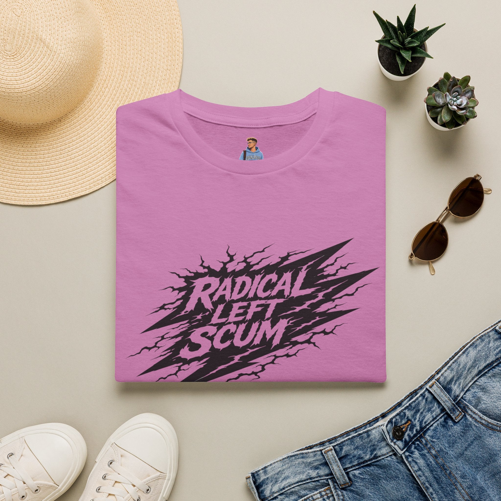 Radical Left Scum Graphic T-Shirt