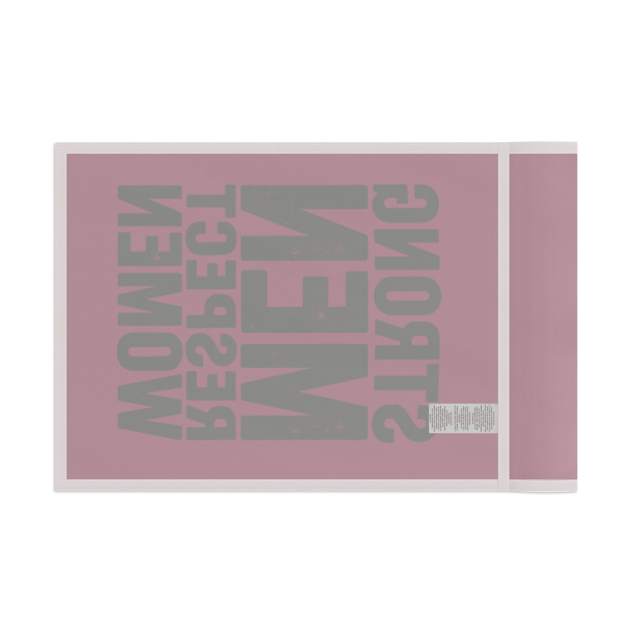 Strong Men Respect Women Protest Flag - EqualiTees.Me