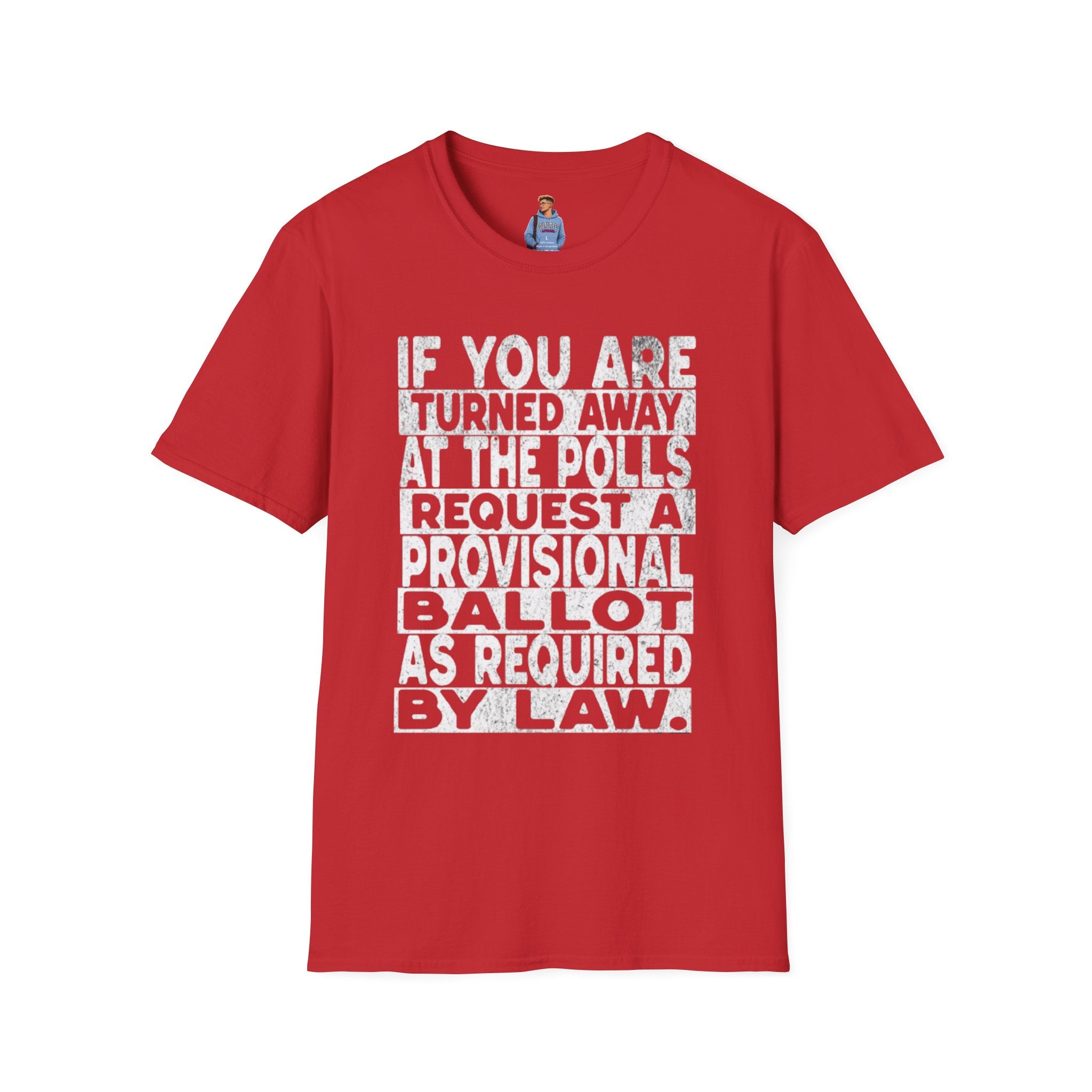 Know Your Rights Voter English T-Shirt