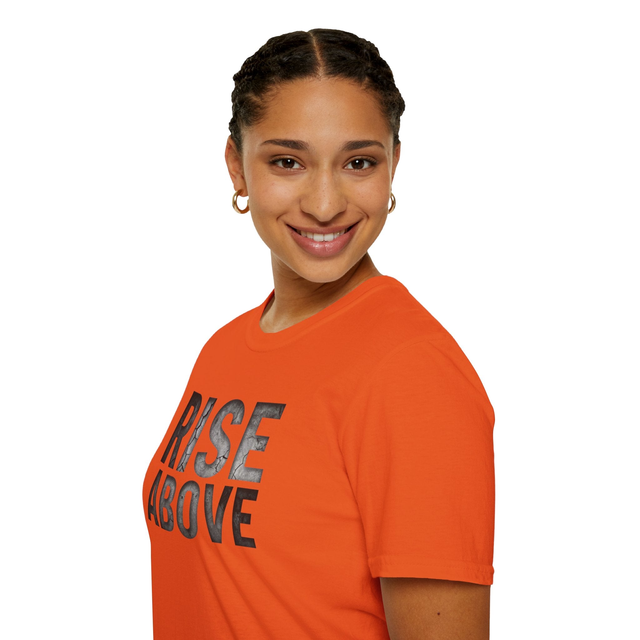 Rise Above Motivational Graphic T-Shirt