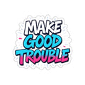 Die-Cut Stickers -  Trans Pride Colors - EqualiTees.Me