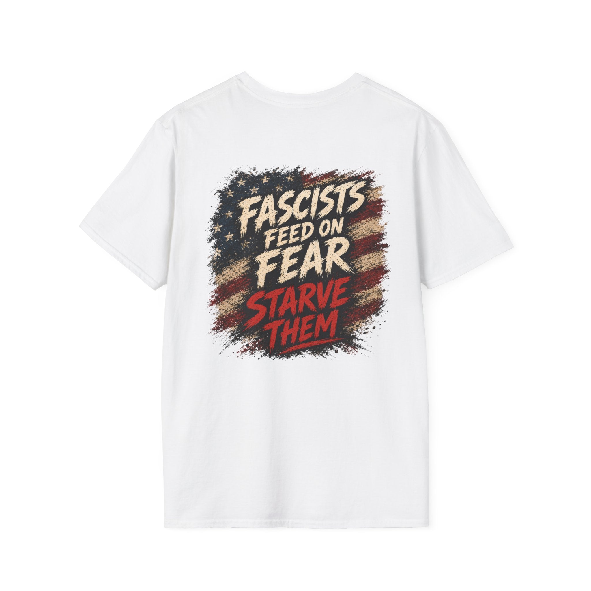 Patriots Don’t Stand For This T-Shirt — Statue of Liberty & Distressed Flag Graphic