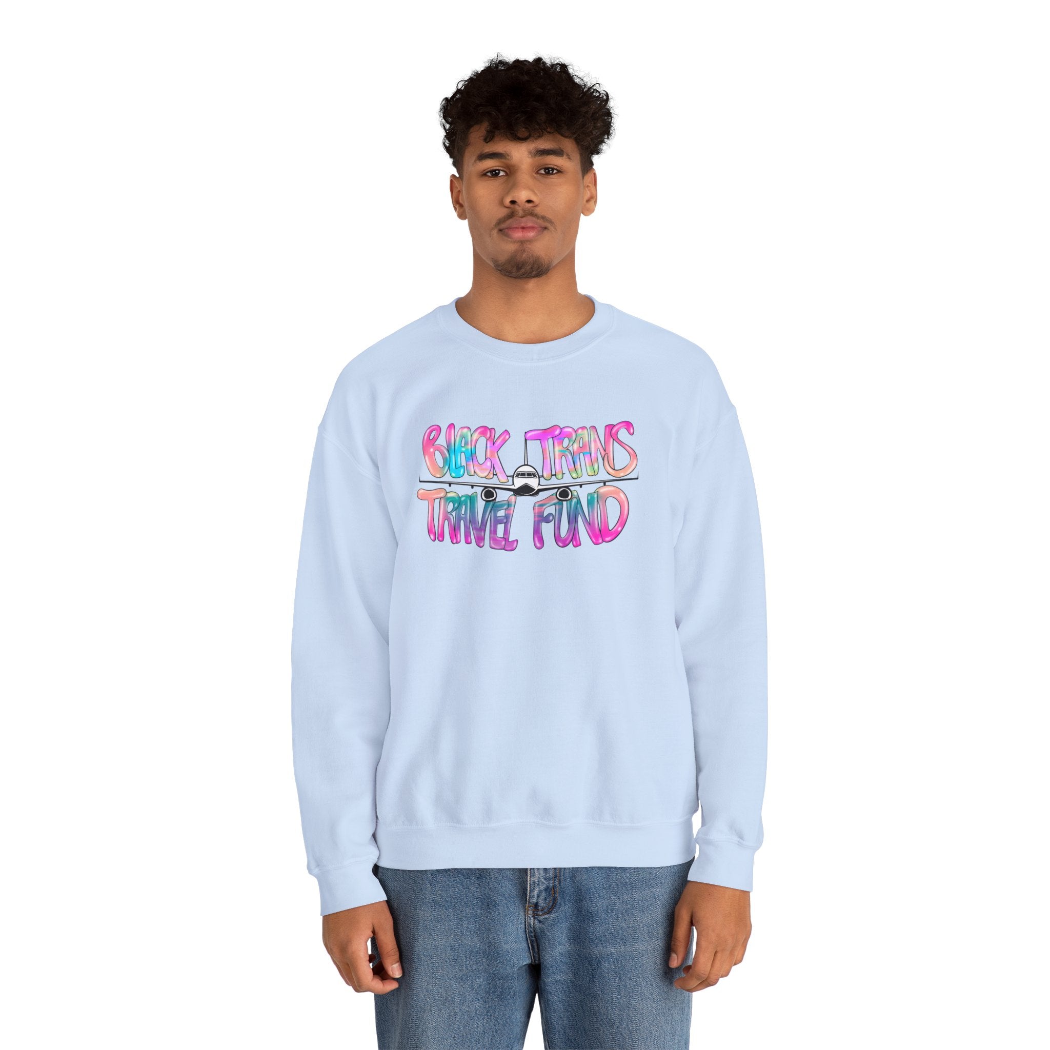 BTTF - Black Trans Travel Fund Unisex Crewneck Sweatshirt
