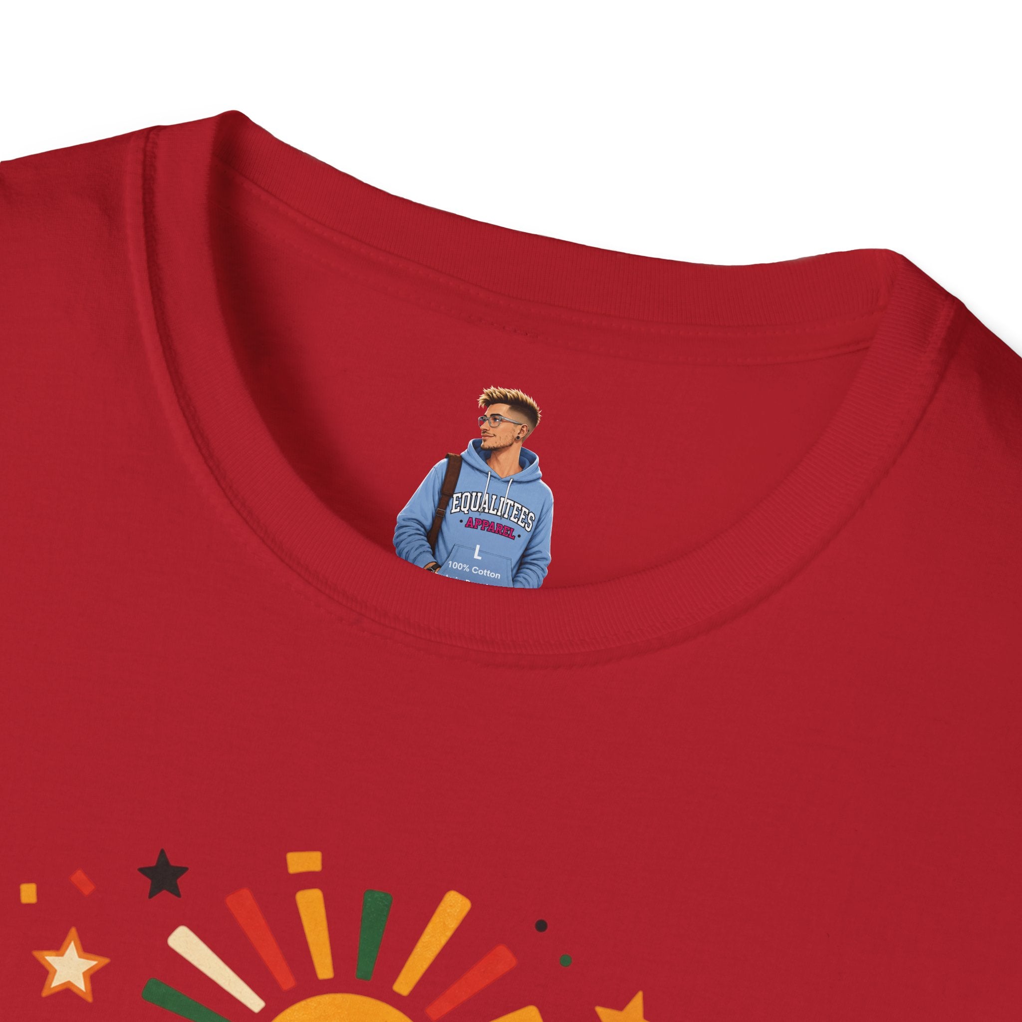 Juneteenth T-Shirt - "Happy Juneteenth" Retro Celebration Tee