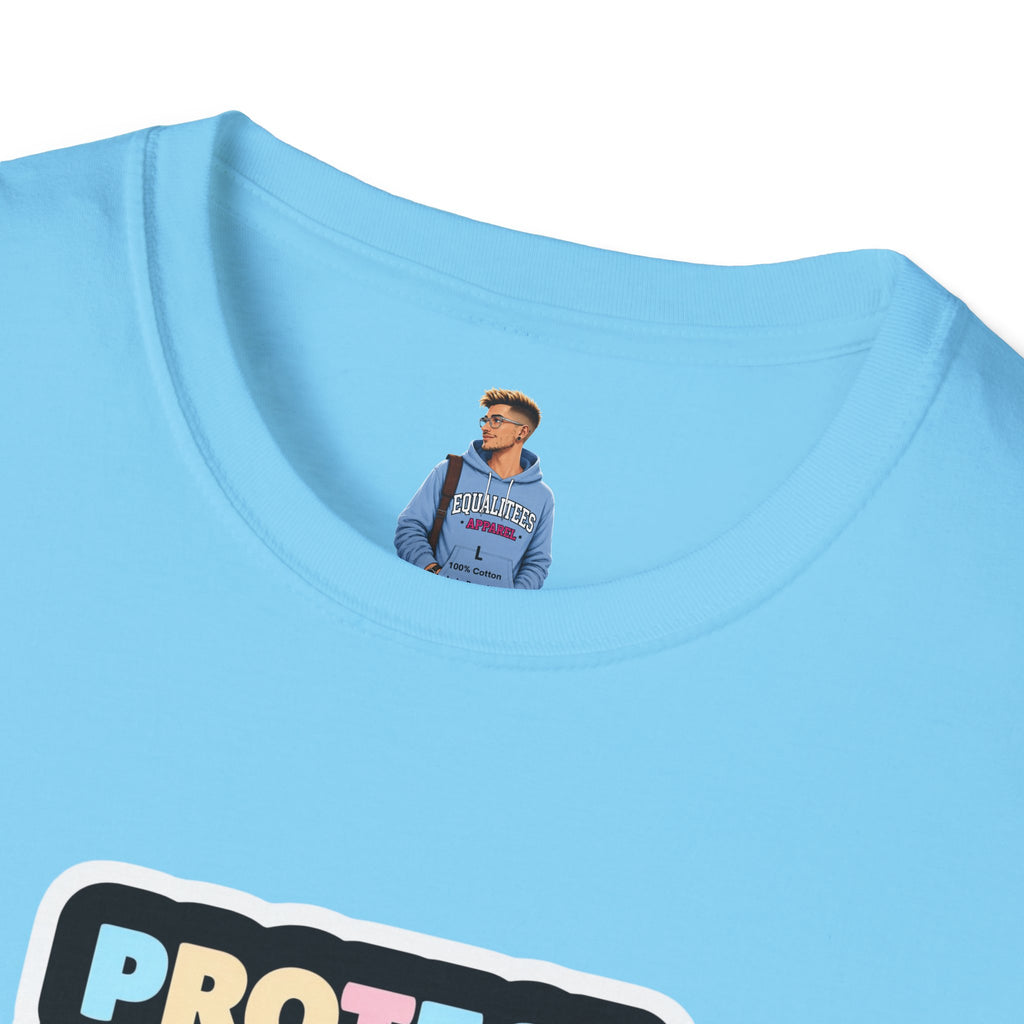 Camiseta unisex de estilo suave "Protect Trans Kids" - Empowerment &amp; Pride Apparel