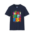 Juntos nos levantamos Camiseta unisex de estilo suave