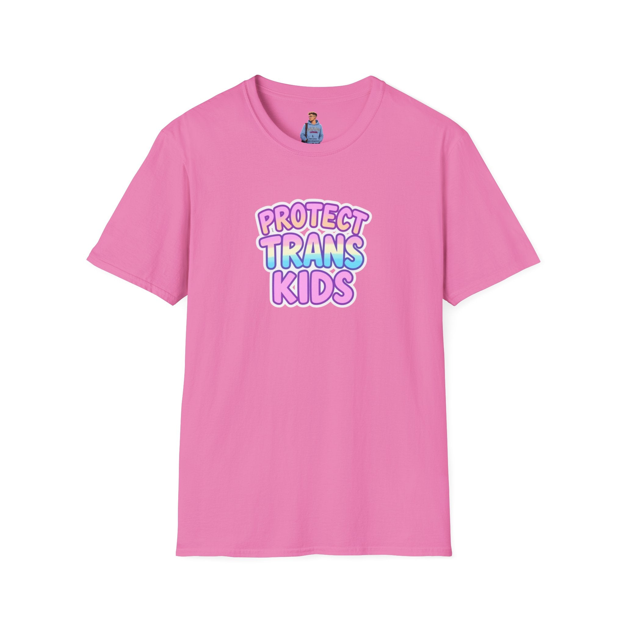 Camiseta unisex Softstyle - Camiseta infantil Protect Trans