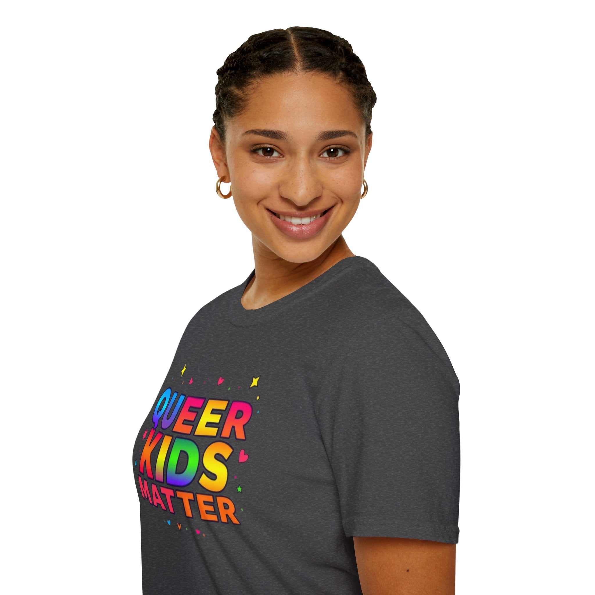 Colorful Queer Kids Matter Pride T-Shirt