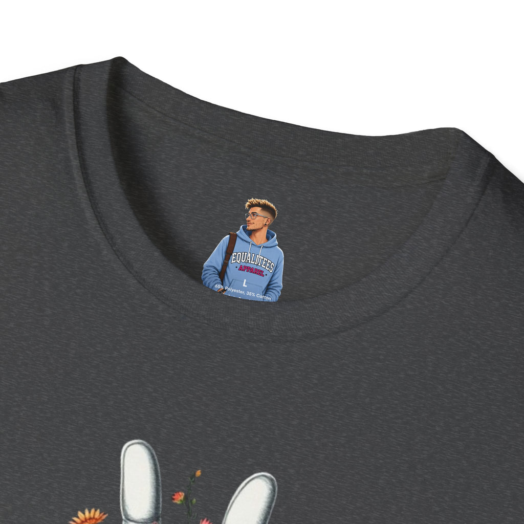 Camiseta unisex de estilo suave Grow Peace: inspiración boho, perfecta para festivales y uso diario
