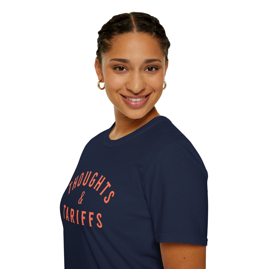Camiseta unisex Softstyle de Thoughts &amp; Tariffs -