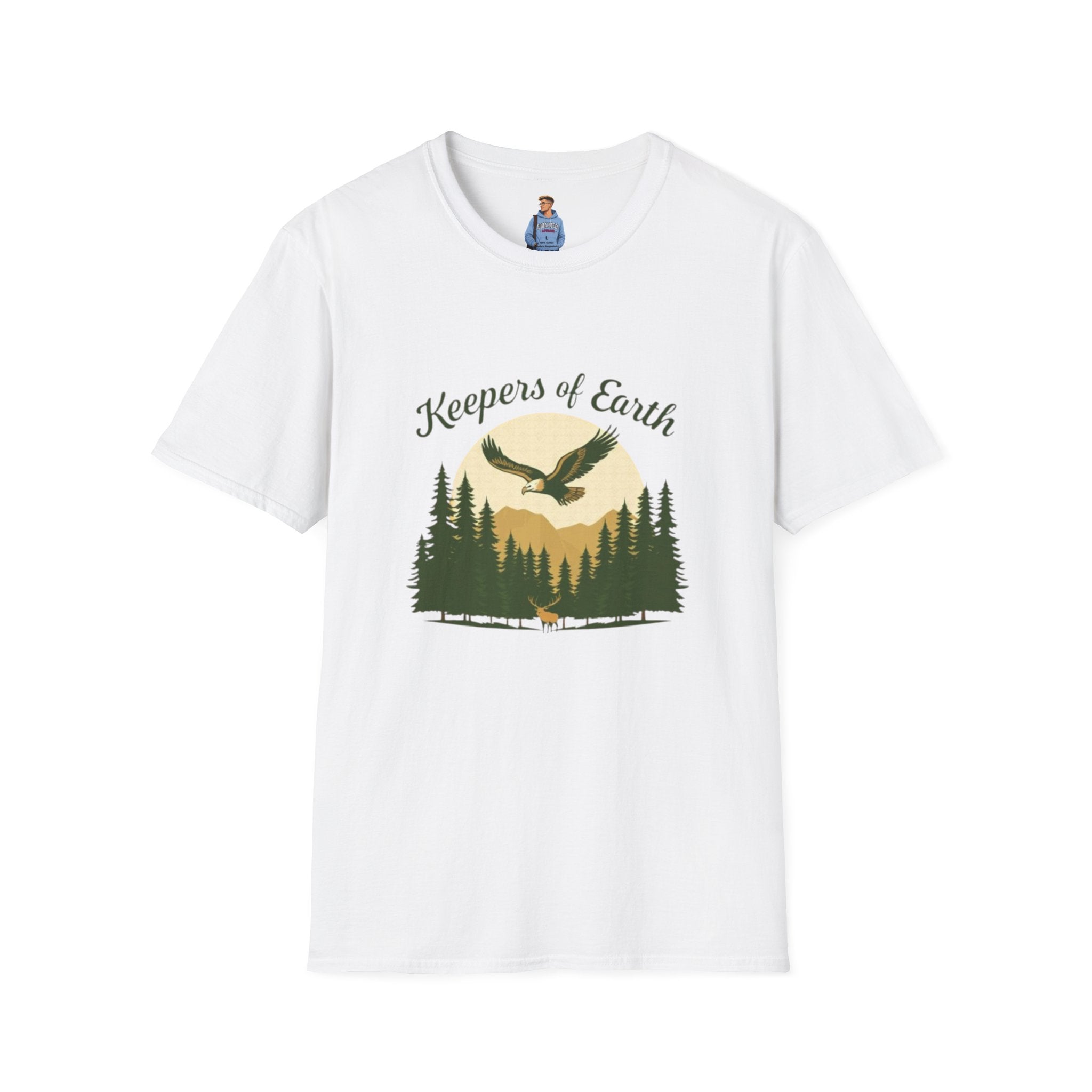 Keepers of the Earth Eagle and Elk T-shirt