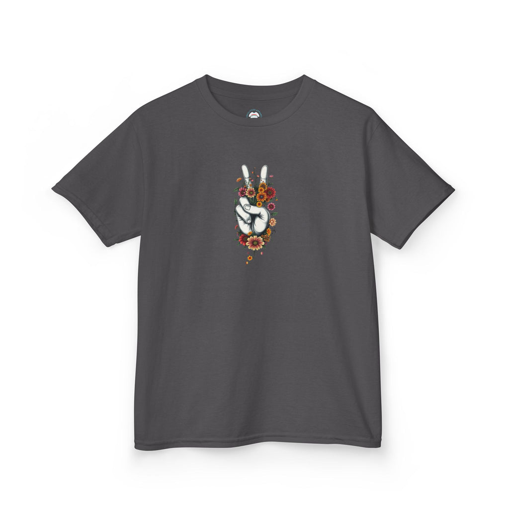 Grow Peace Kids Heavy Cotton™ Tee - EqualiTees.Me
