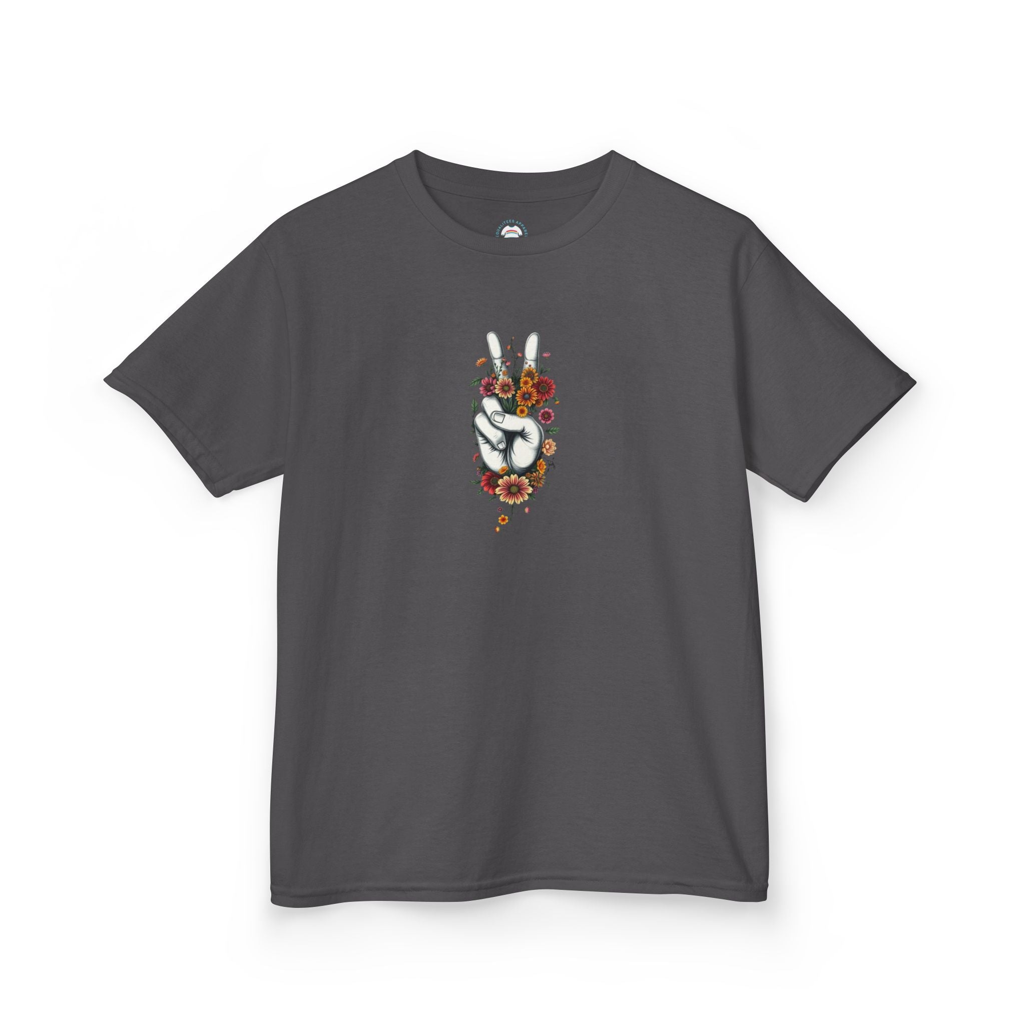 Grow Peace Kids Heavy Cotton™ Tee - EqualiTees.Me