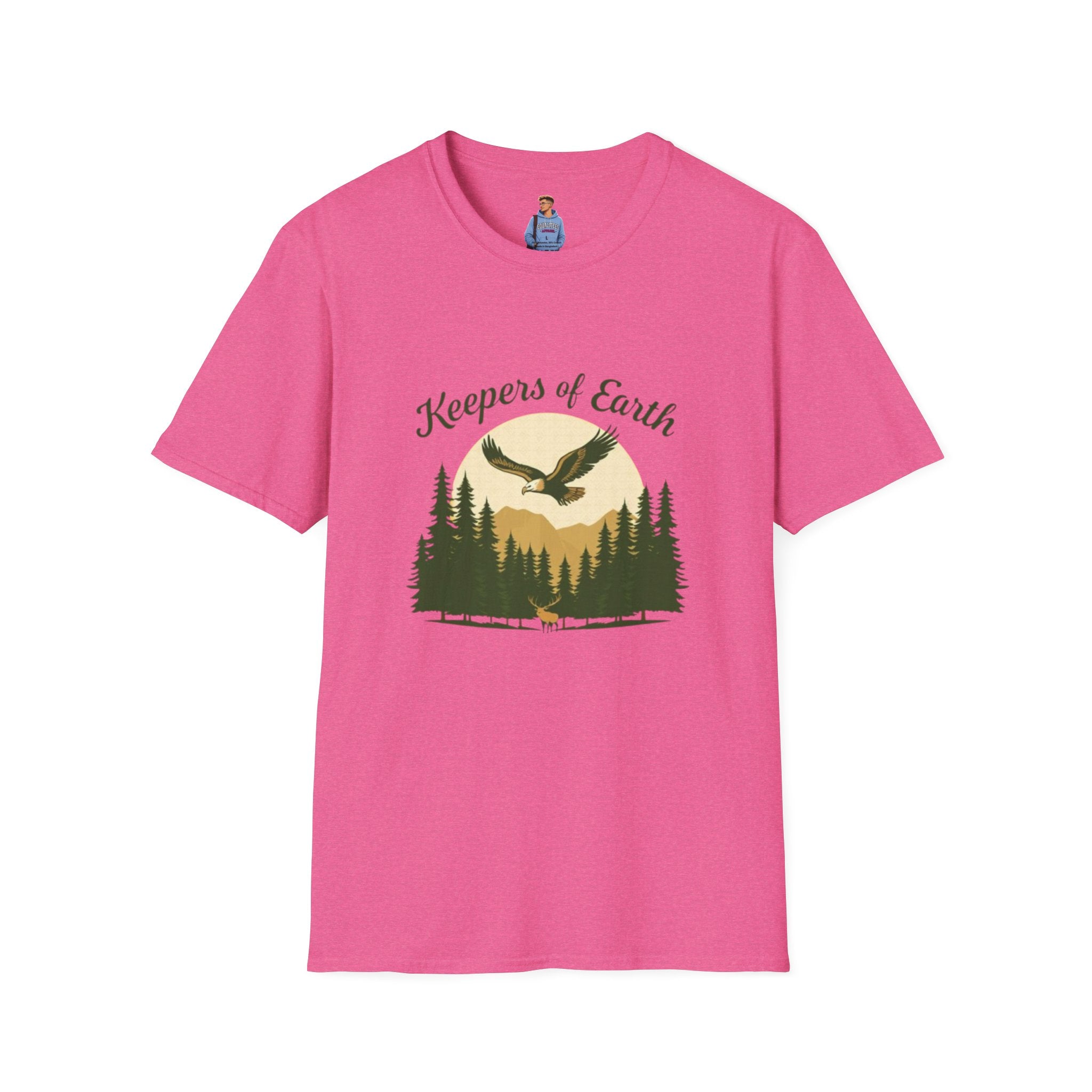 Keepers of the Earth Eagle and Elk T-shirt