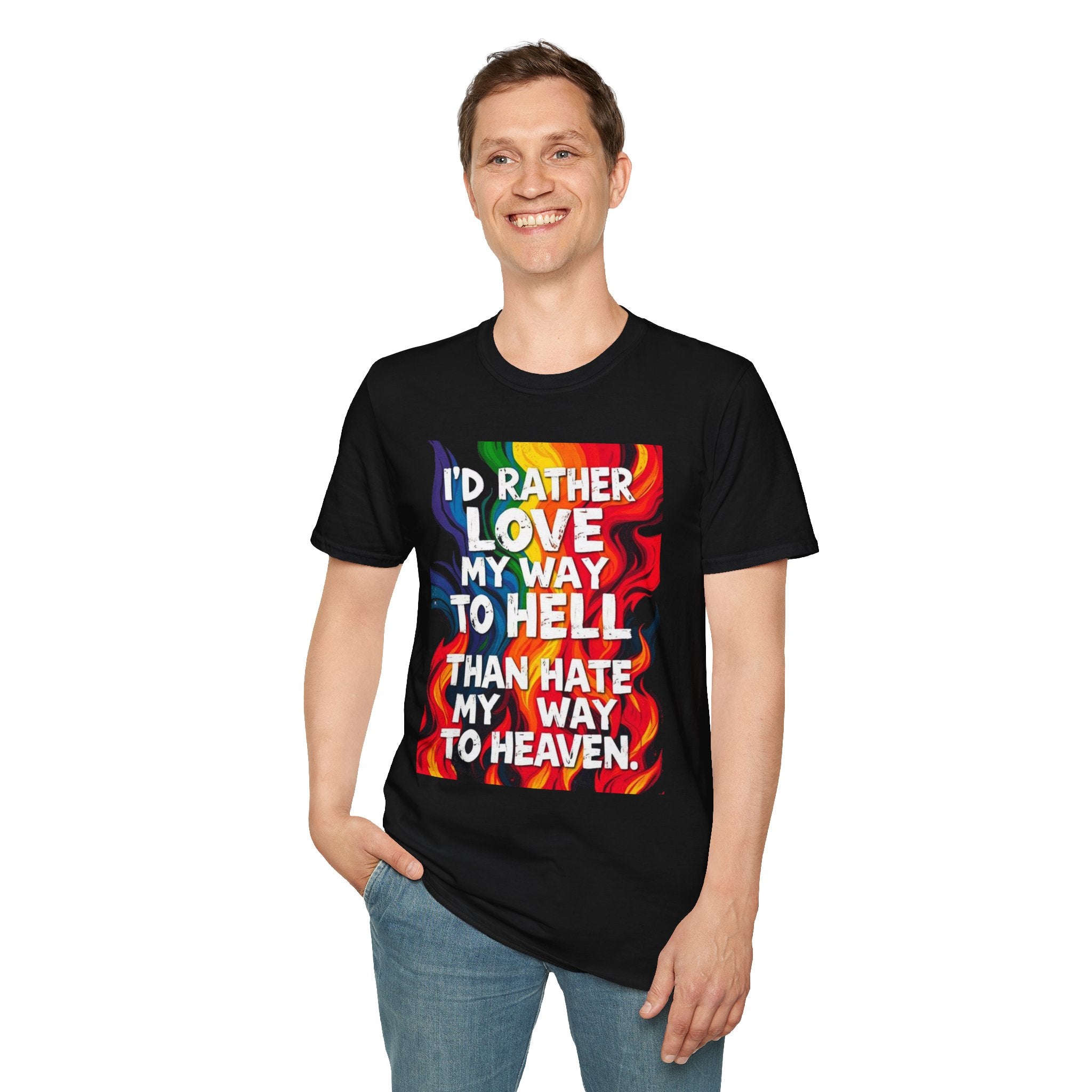 Love My Way to Hell Graphic T-Shirt