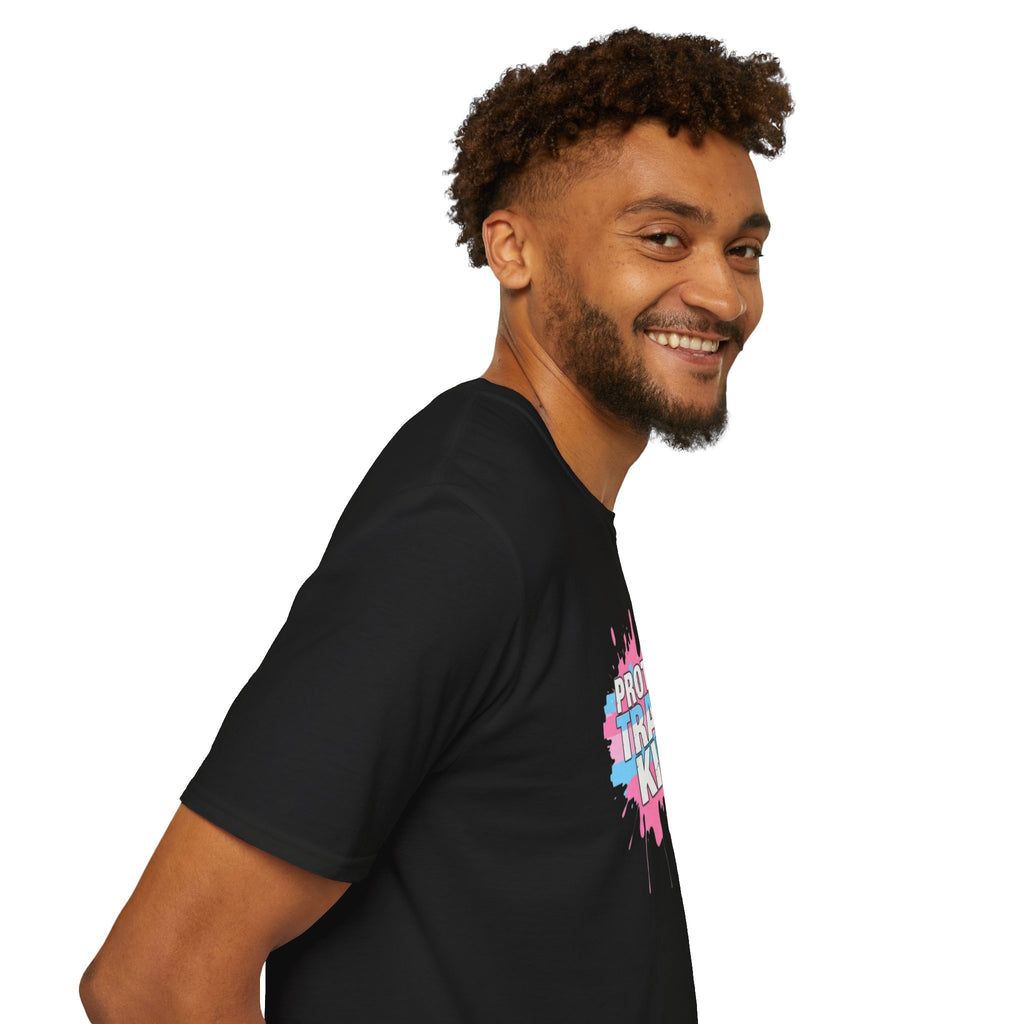 Camiseta unisex infantil "Protect Trans" - Ropa de apoyo LGBTQ+
