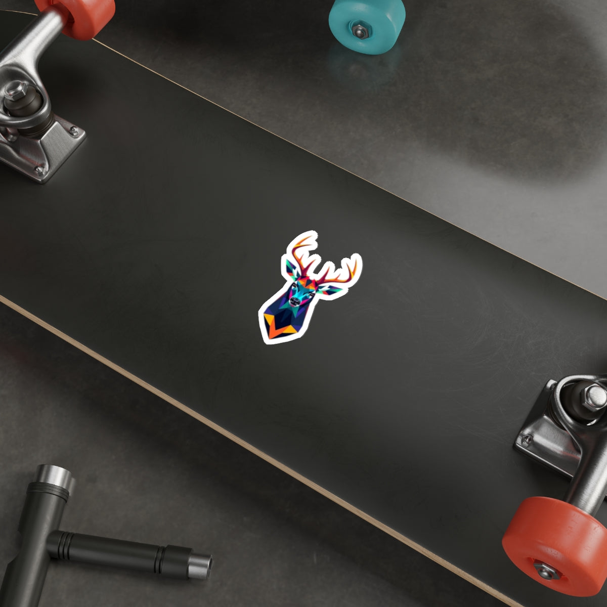 Die-Cut Stickers - Pride Deer - EqualiTees.Me