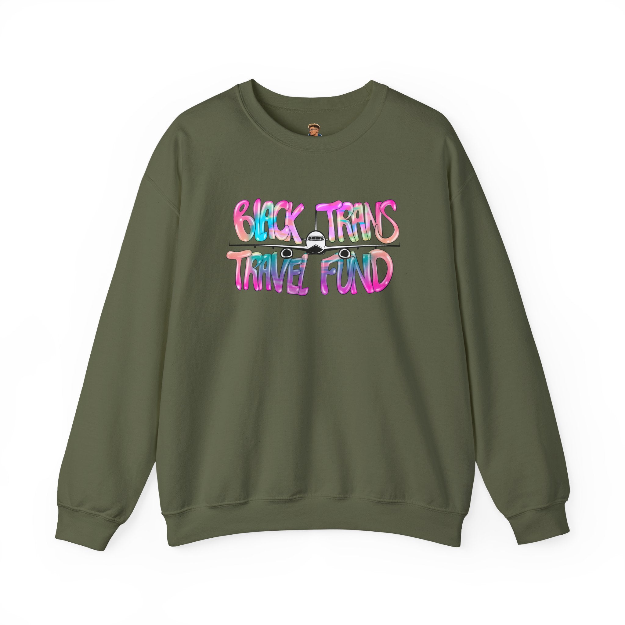 BTTF - Black Trans Travel Fund Unisex Crewneck Sweatshirt