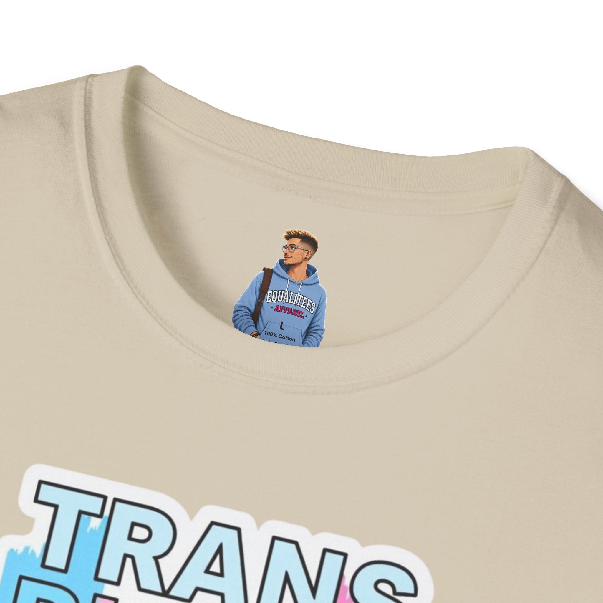 Trans Rights Unisex Softstyle T-Shirt - Support Equality & Trans Rights