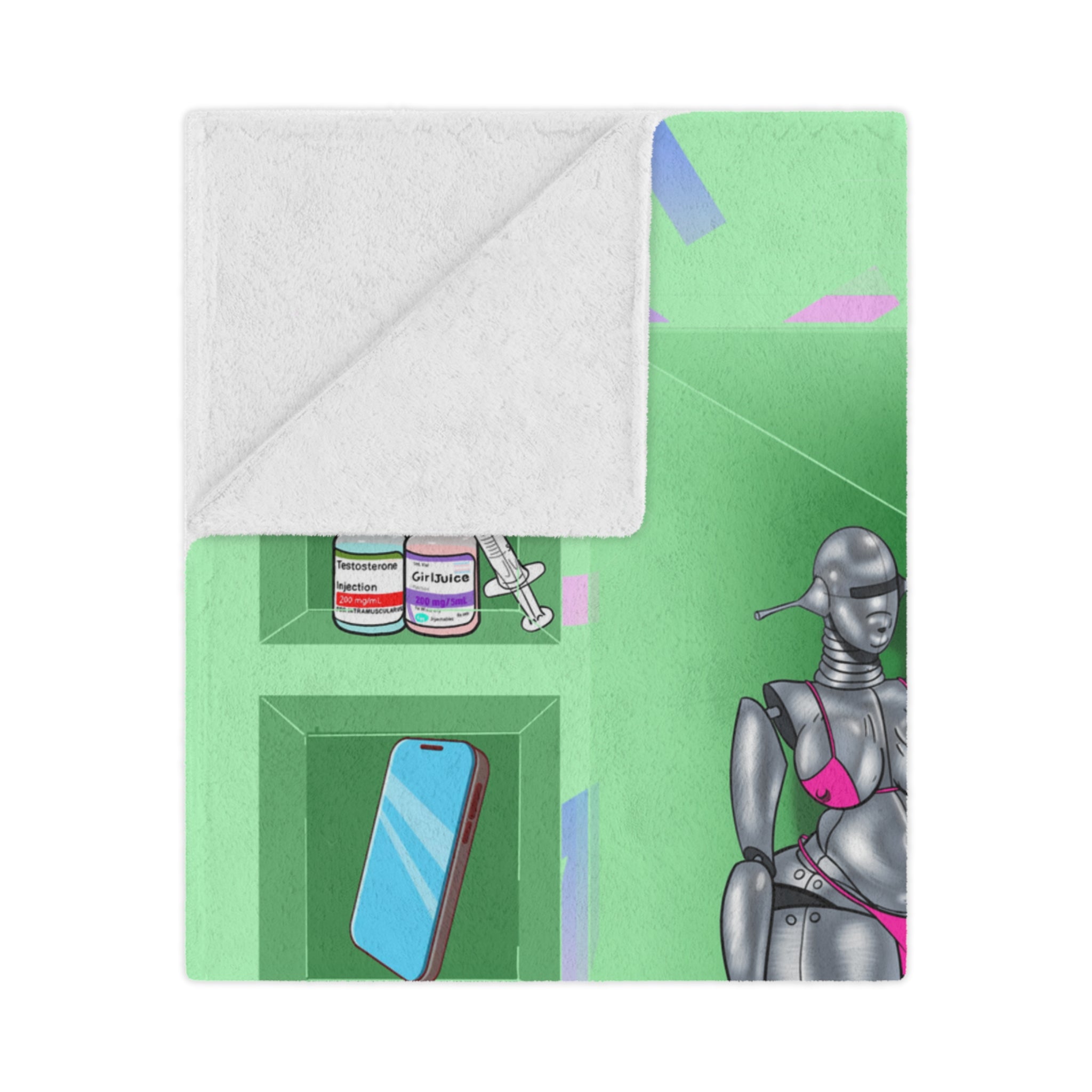 BTTF - Black Trans Travel Fund Soft Plush Throw Blanket