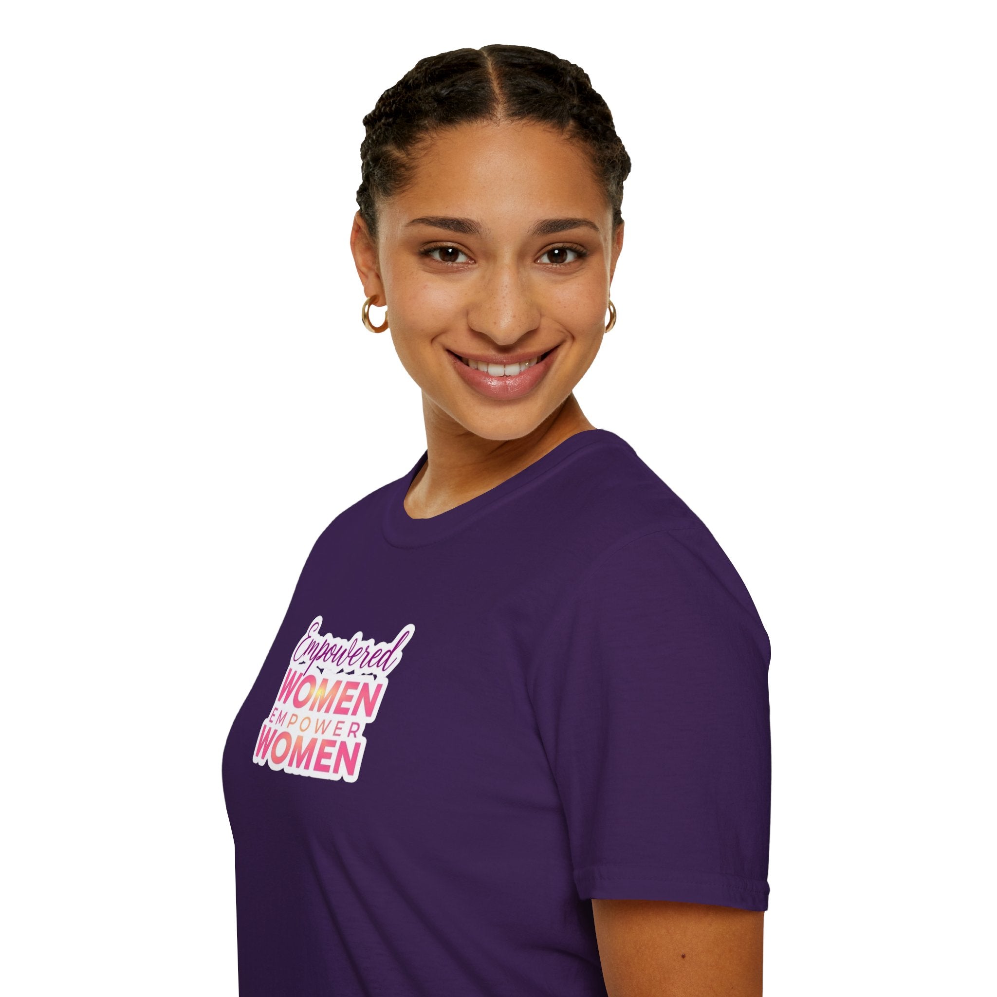 Empowered Women T-Shirt | Unisex Softstyle Tee for Women’s Empowerment
