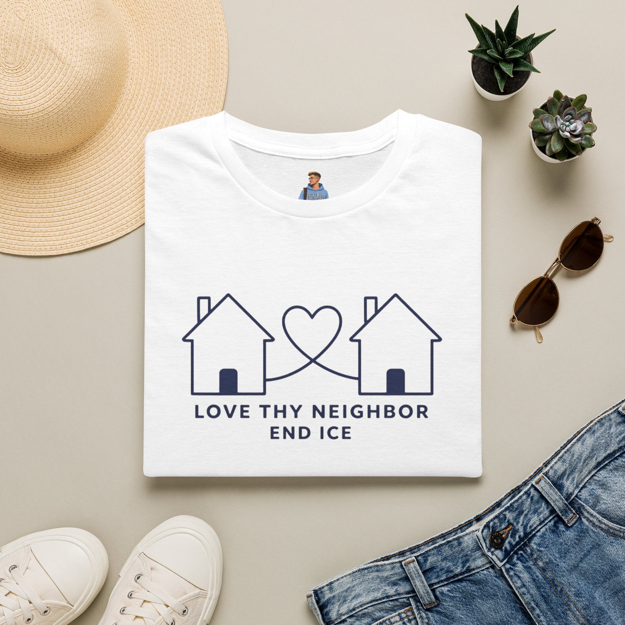 Love Thy Neighbor END ICE T-Shirt