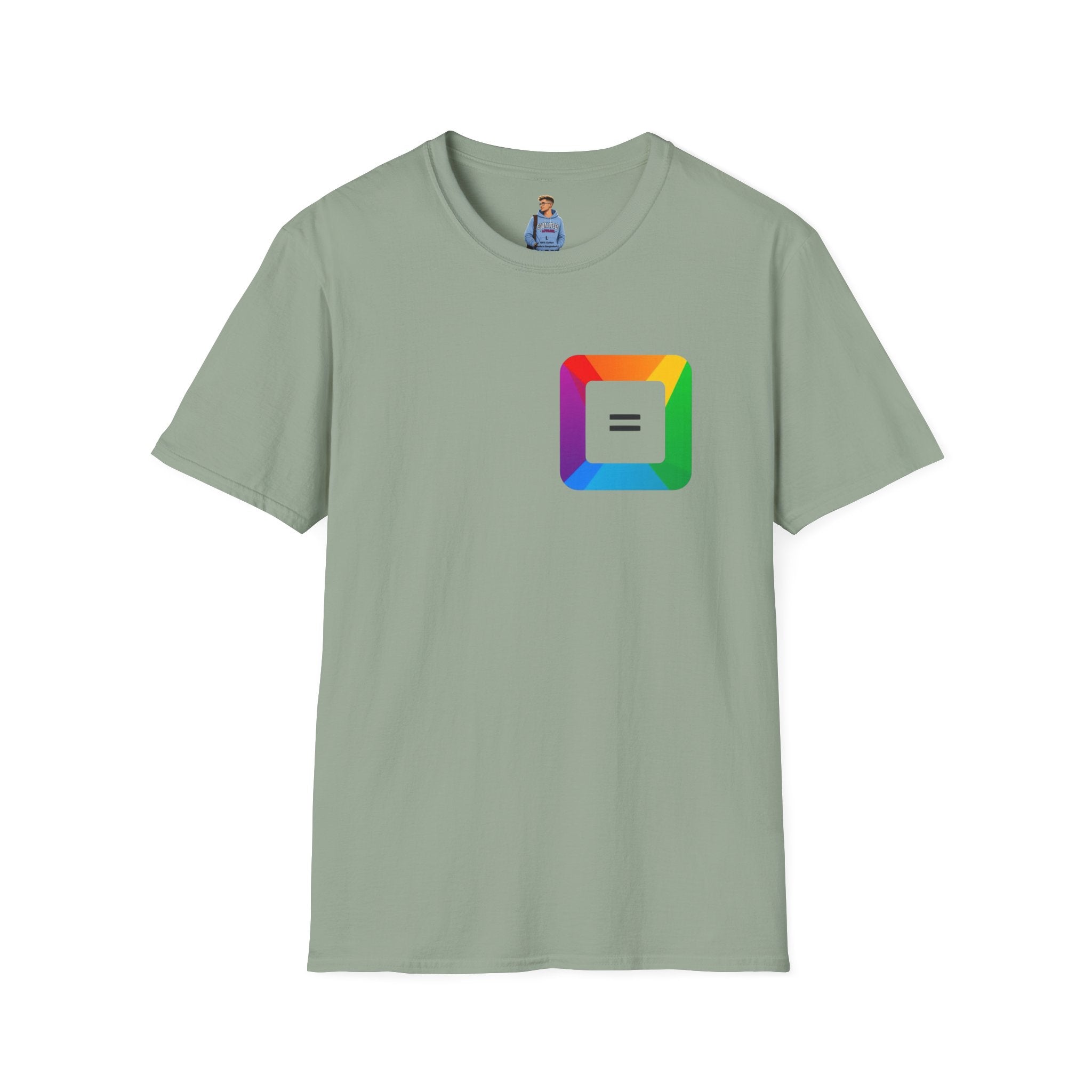 Pride-Theme Unisex Softstyle T-Shirt - "True freedom is Equality for ALL"