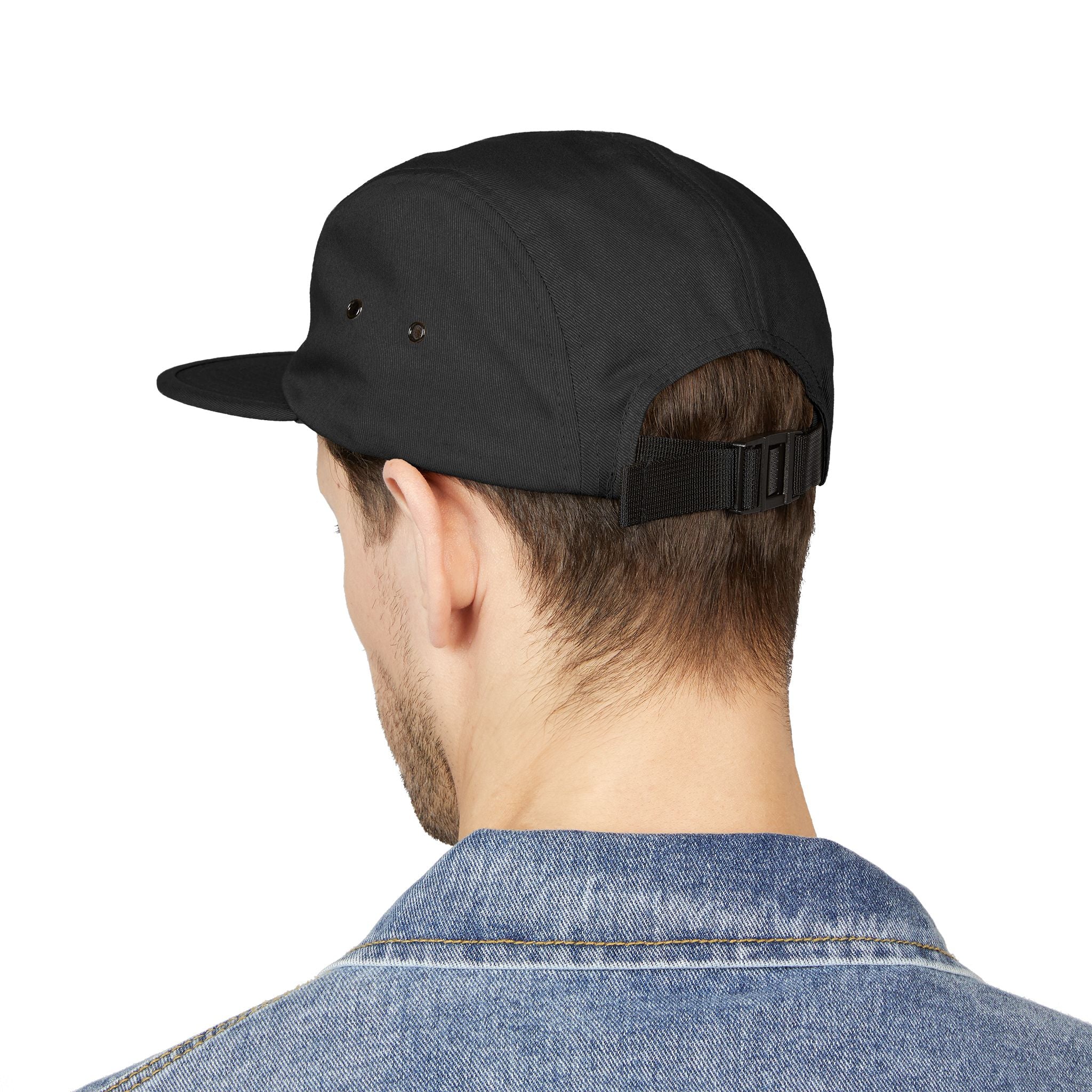 BTTF - Black Trans Travel Fund Embroidered Five-Panel Flat Rim Cap
