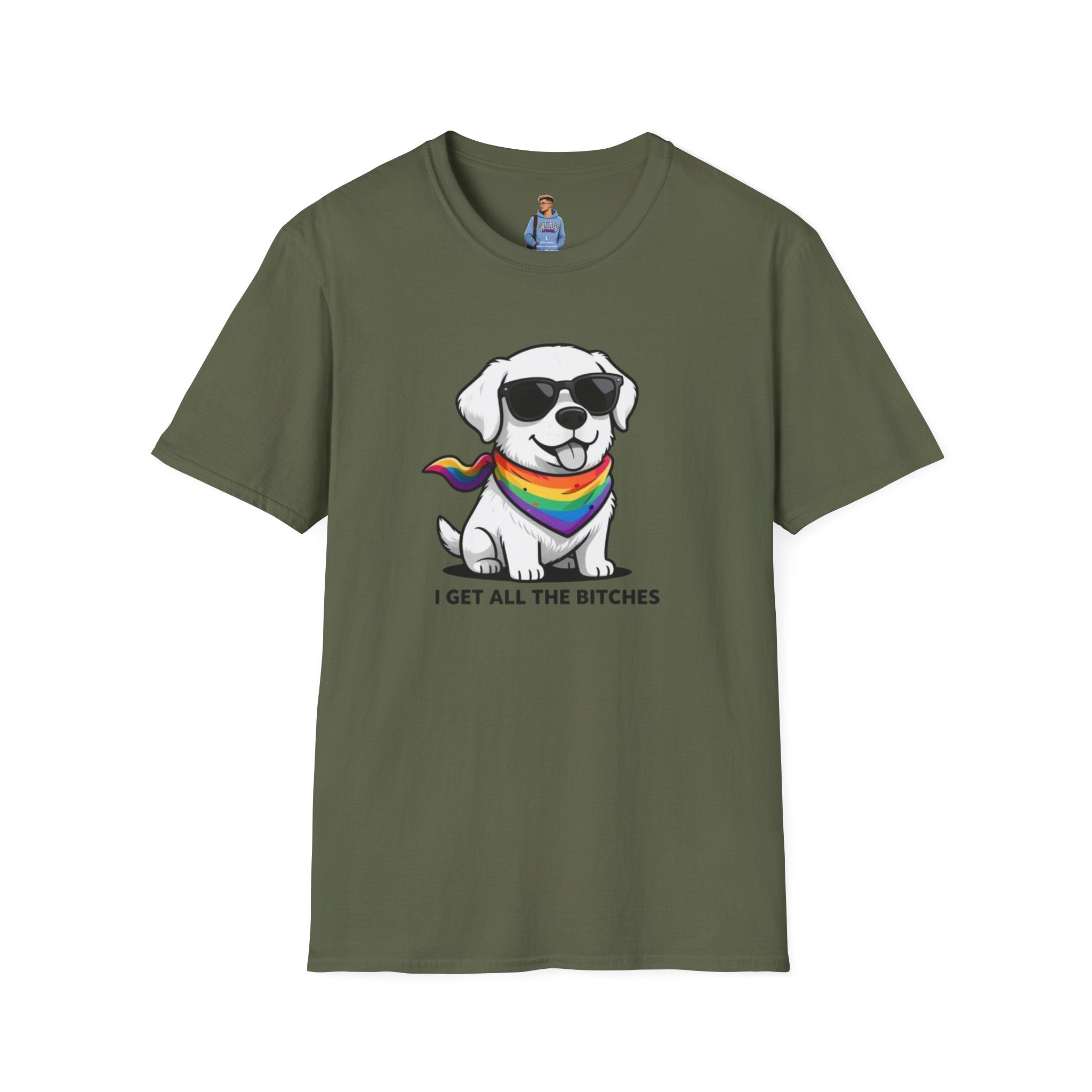 Cute Puppy Pride T‑Shirt
