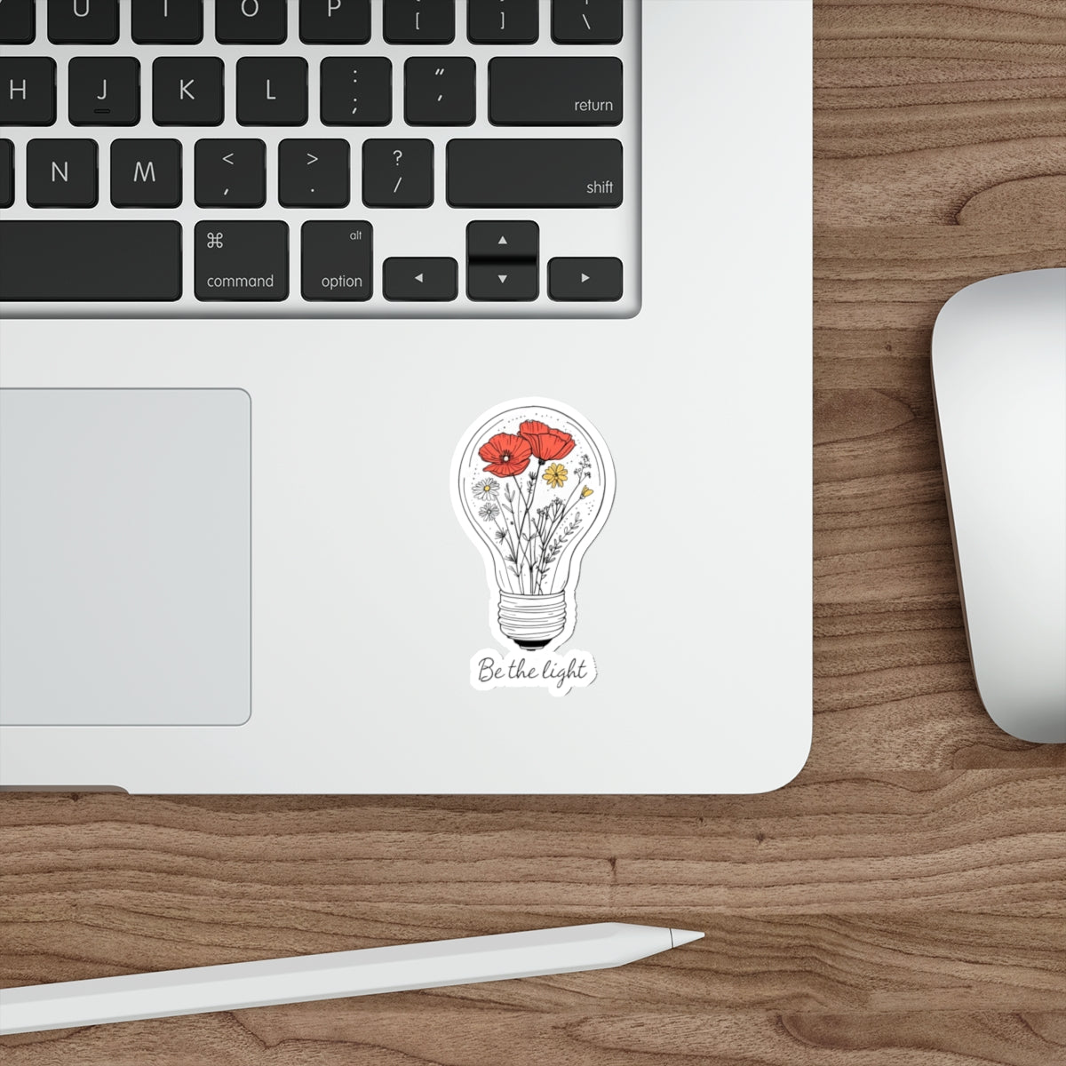Die-Cut Stickers - Be The Light - EqualiTees.Me