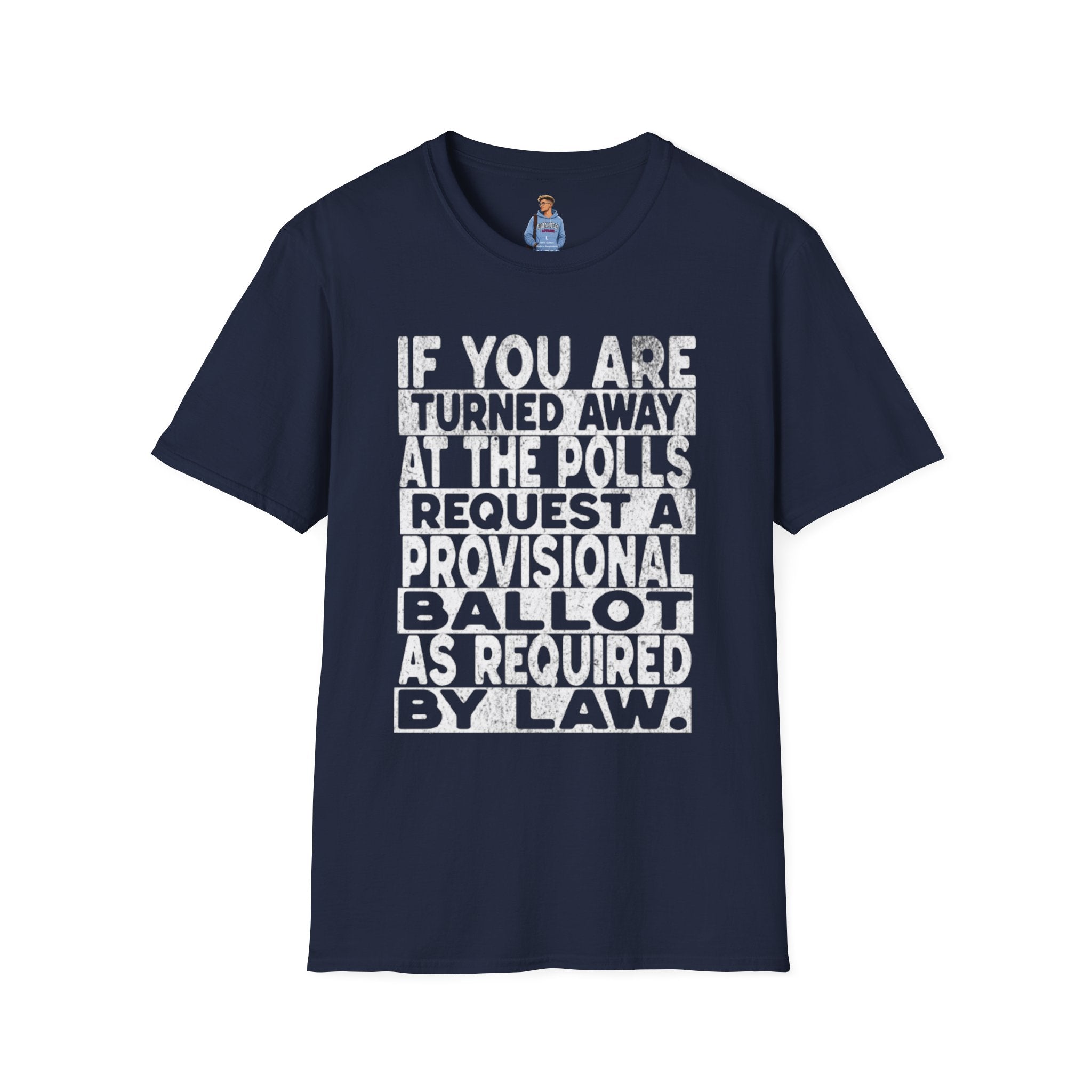 Know Your Rights Voter English T-Shirt