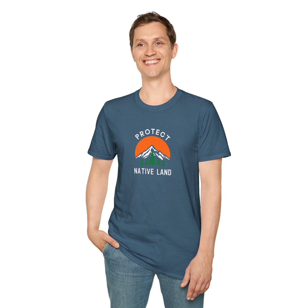 Protect Native Land Softstyle Unisex T-shirt