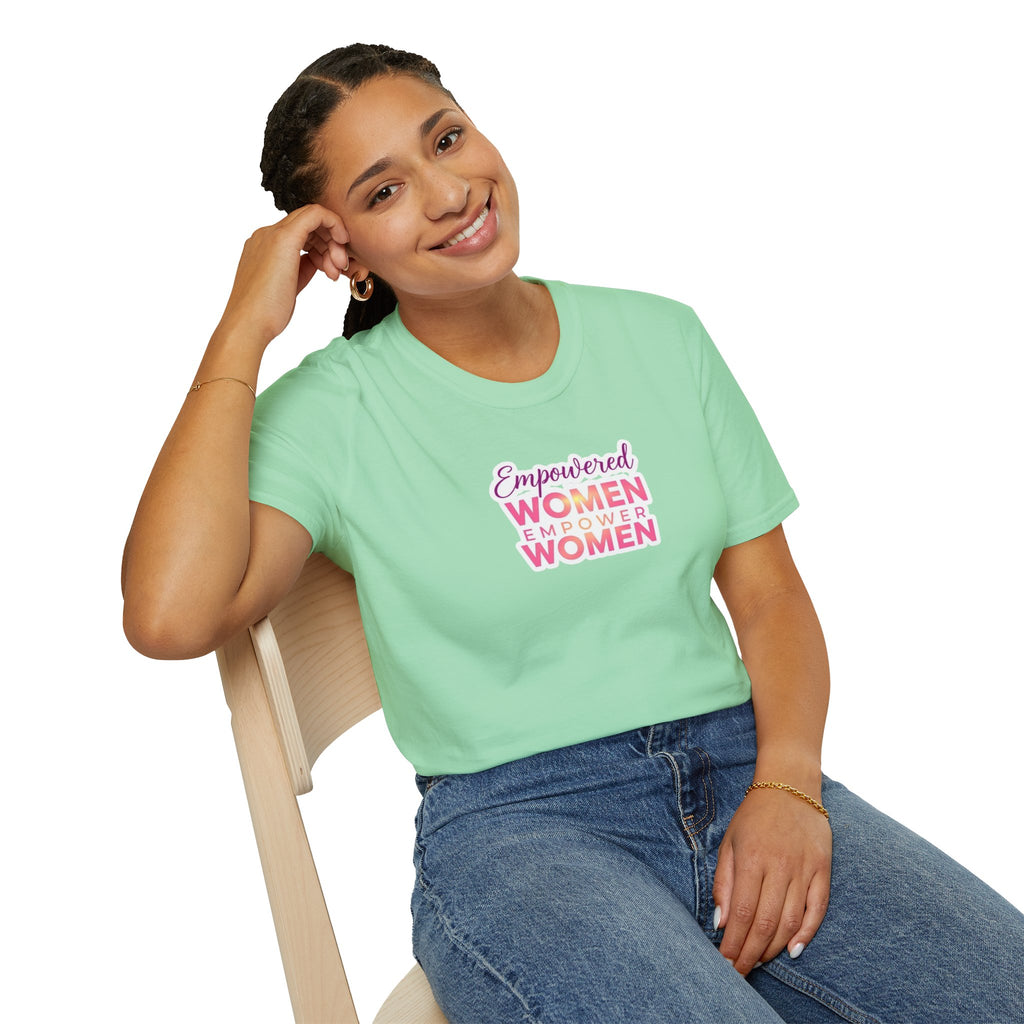 Empowered Women T-Shirt | Unisex Softstyle Tee for Women’s Empowerment