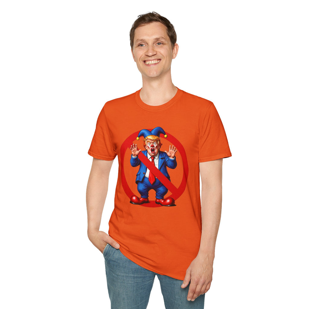 NO CROWN FOR THE CLOWN T-Shirt - NO KINGS IN AMERICA