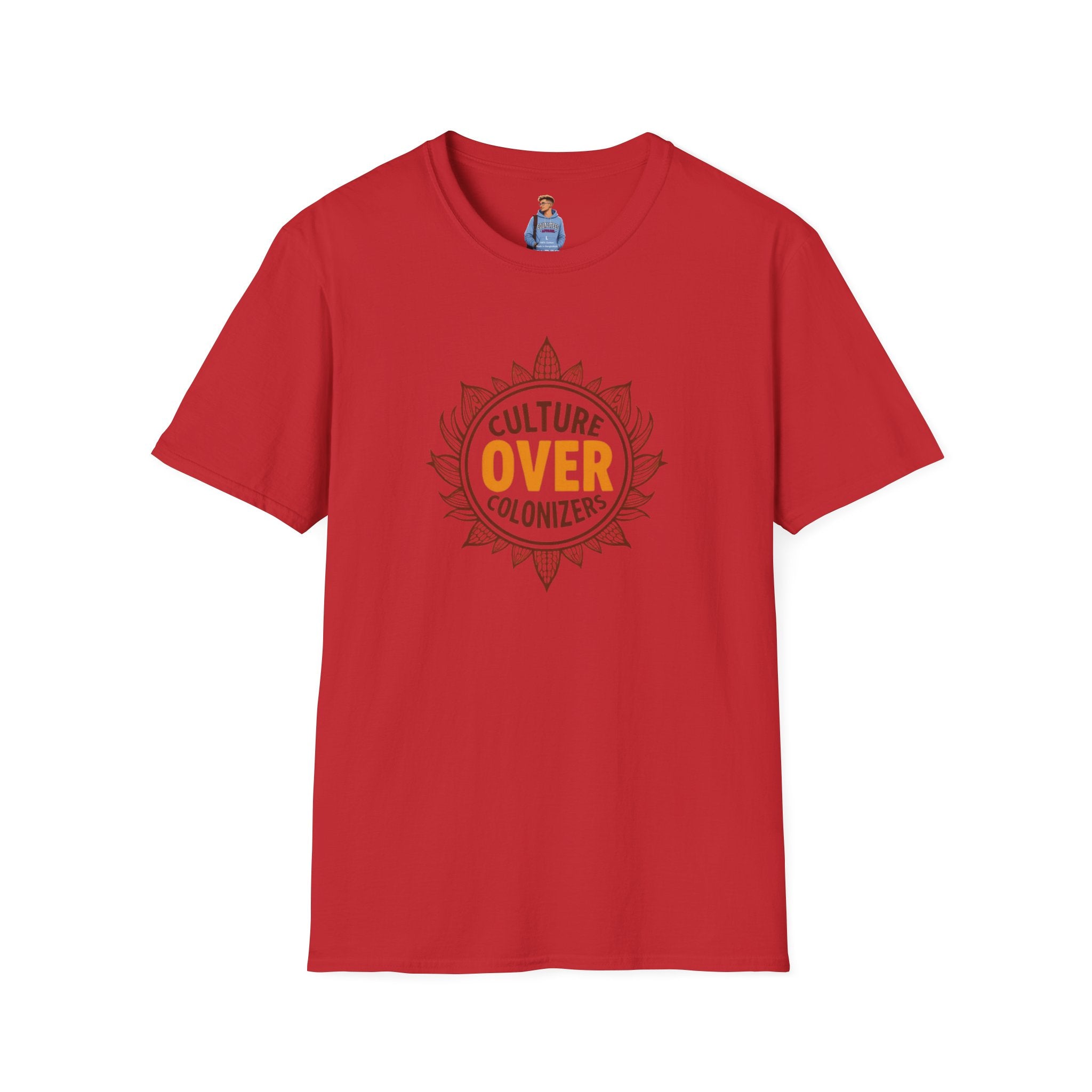 Culture Over Colonizers Unisex Softstyle T-Shirt