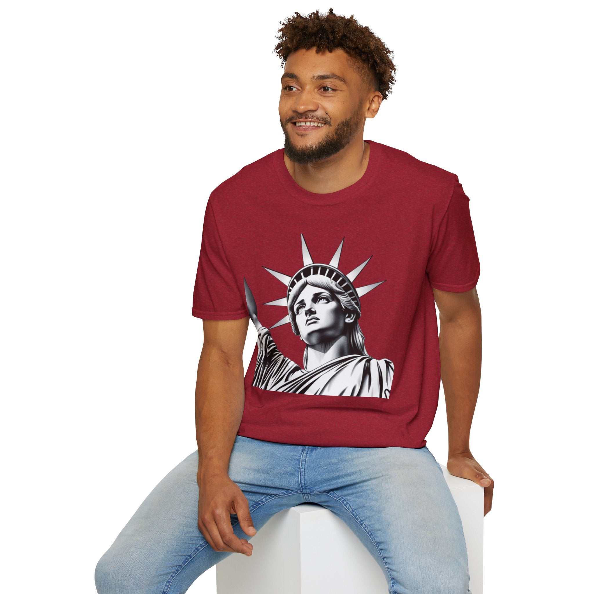 Statue of Liberty Unisex Softstyle T-Shirt