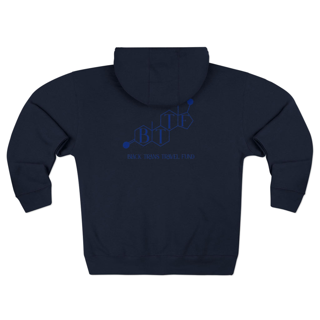 BTTF - Black Trans Travel Fund Unisex Zip-Up Hoodie