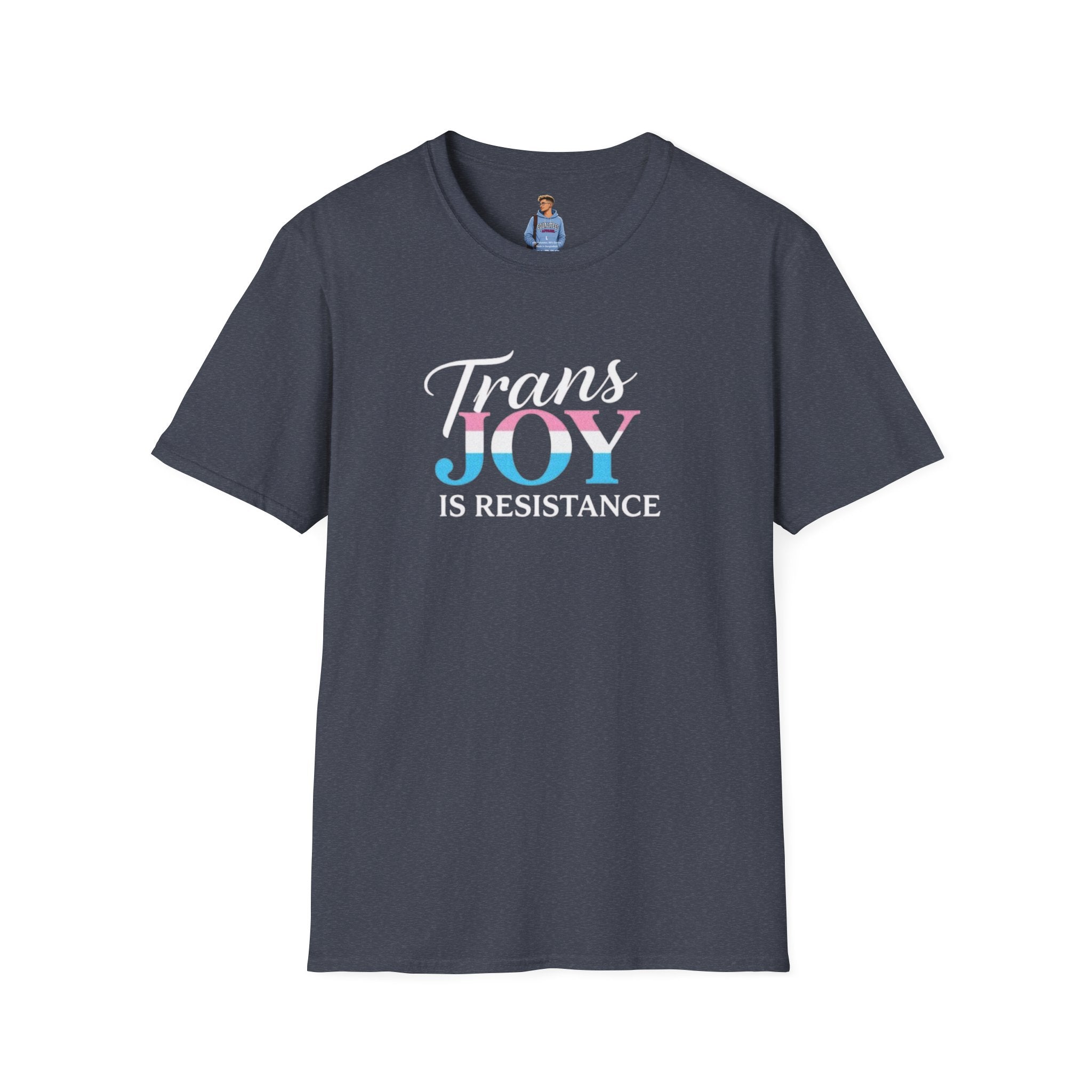 Camiseta unisex Trans Joy is Resistance: Celebra el amor y el empoderamiento
