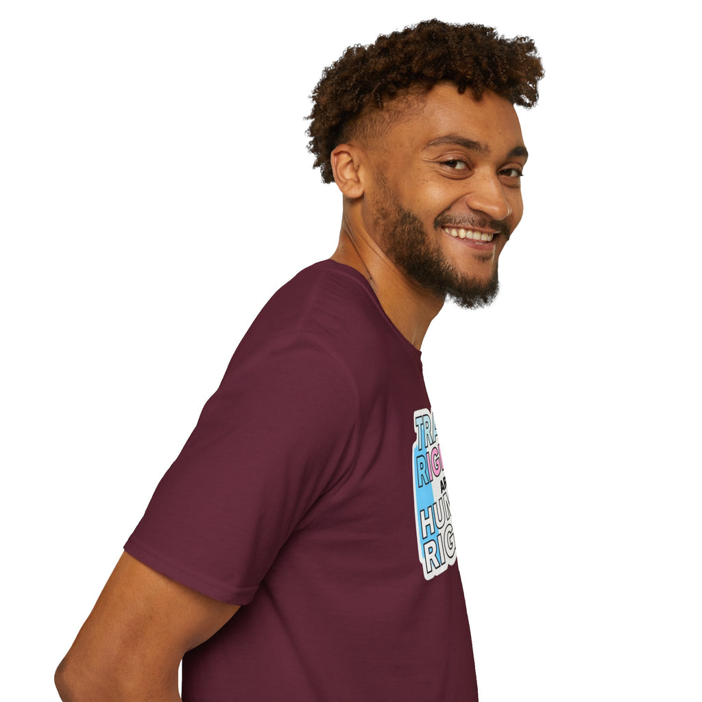 Trans Rights Unisex Softstyle T-Shirt - Support Equality & Trans Rights